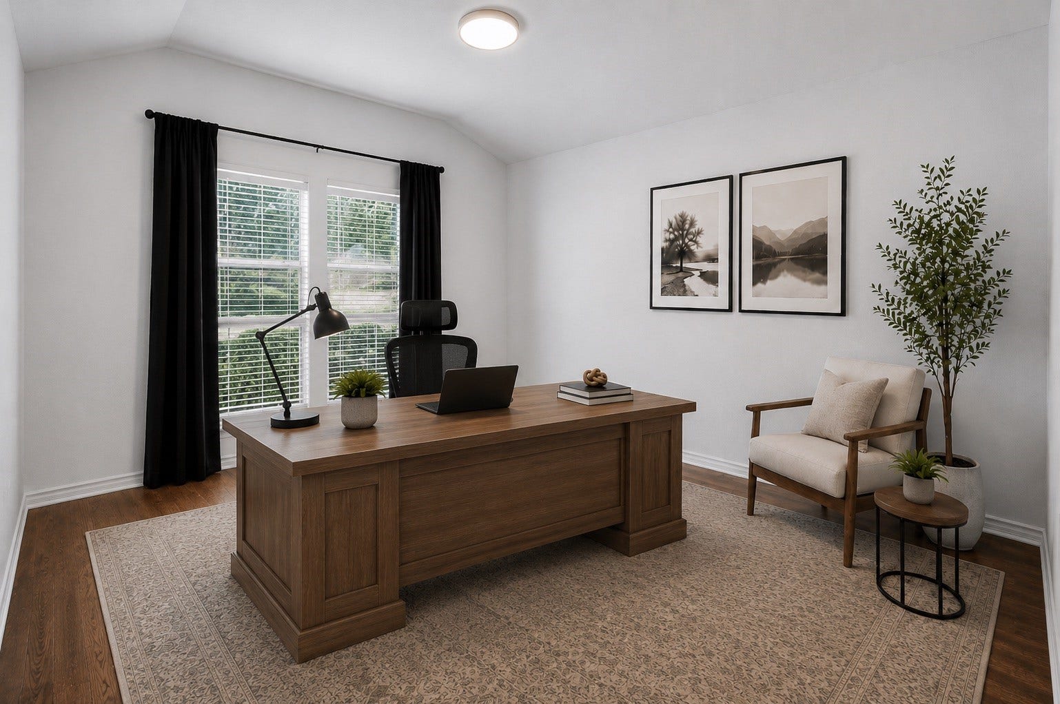 This room has been virtually staged for you to envision the space.