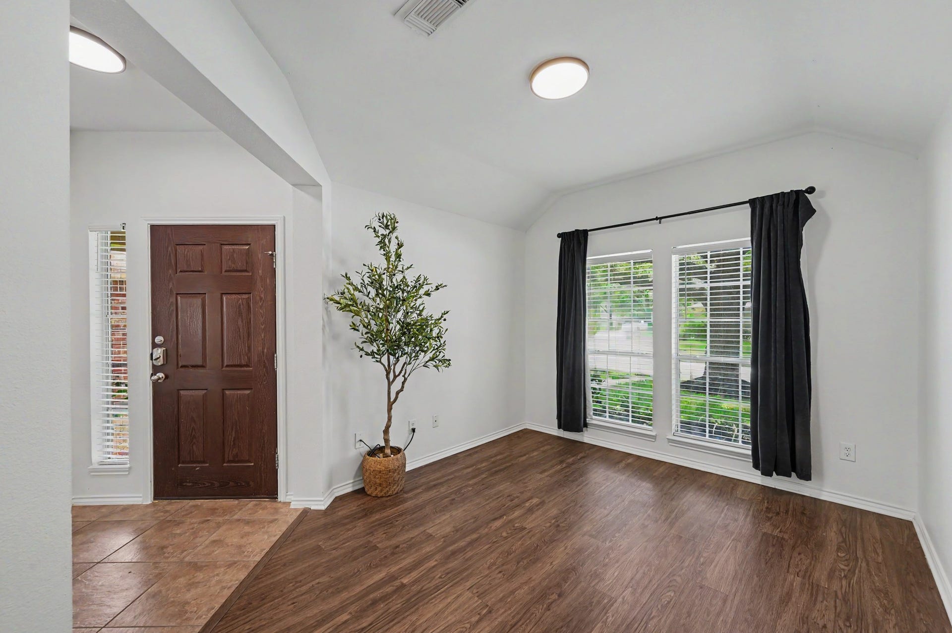 Here's another shot that shows the natural light and open concept floor plan.