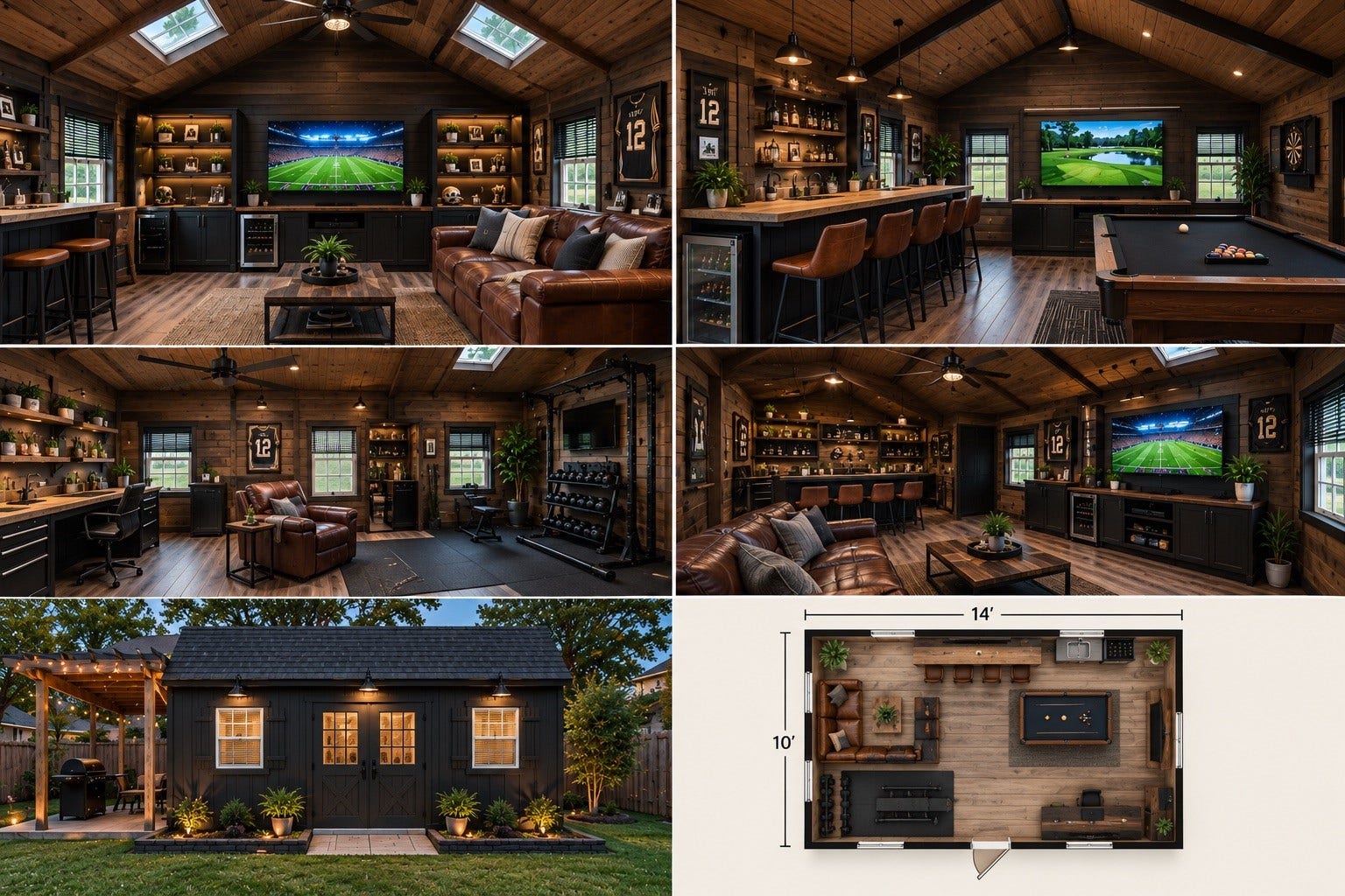 14339 Crosshaven Drive, Houston, TX 77015 Man Cave