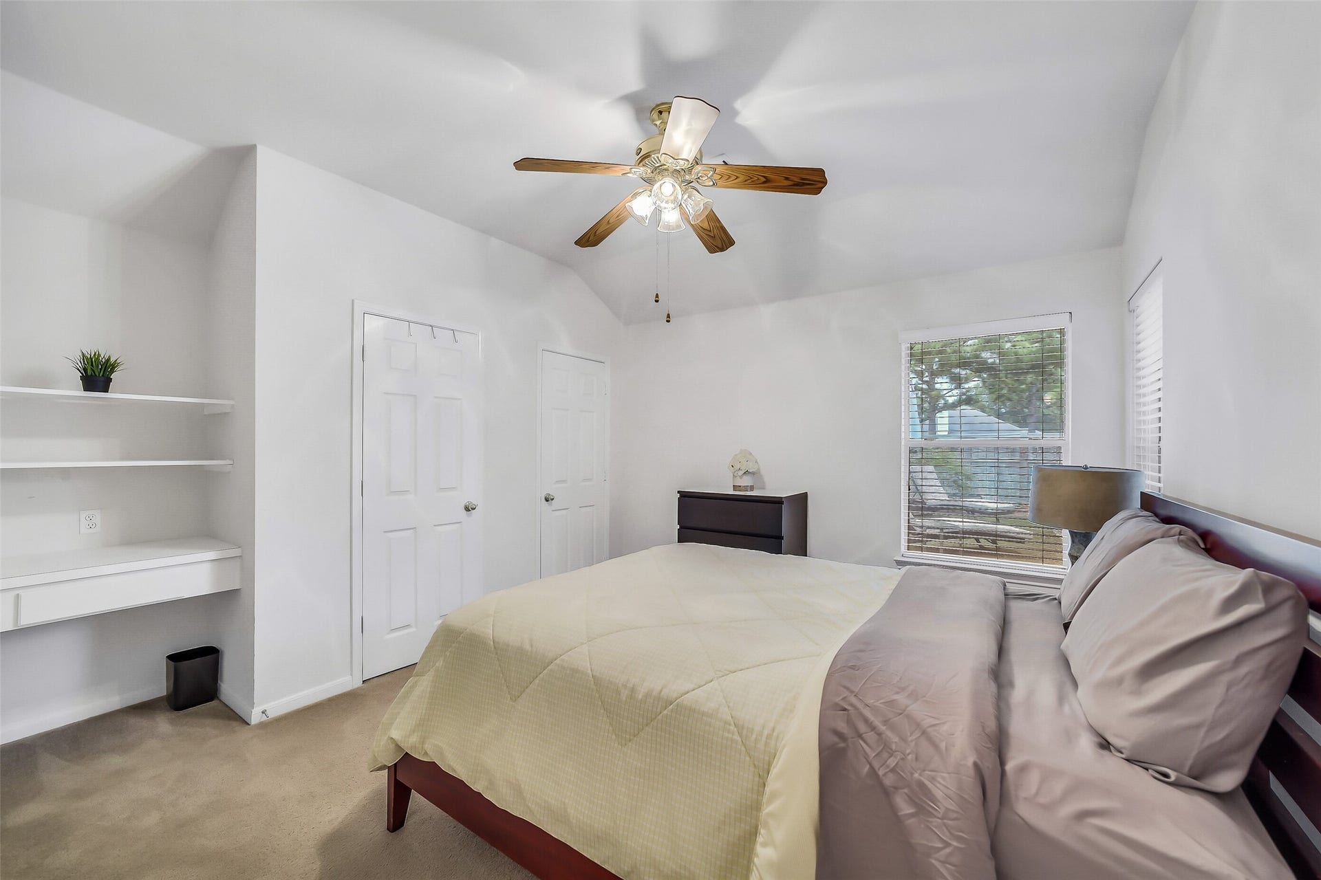 11219 Timbercreek Falls Drive, Houston, TX 77095 Third bedroom. There is a ceiling fan in every bedroom.