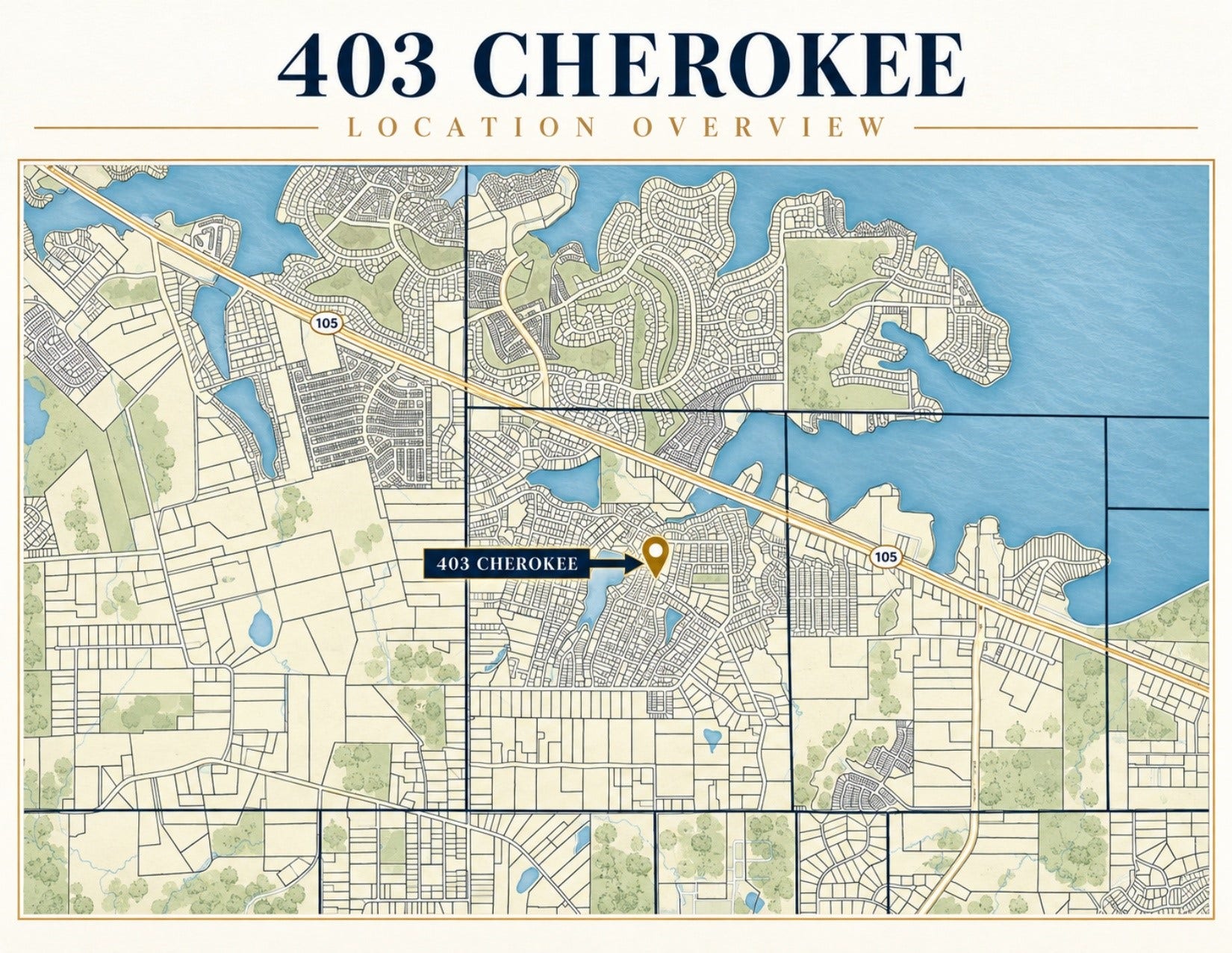 403 Cherokee
Location Overview