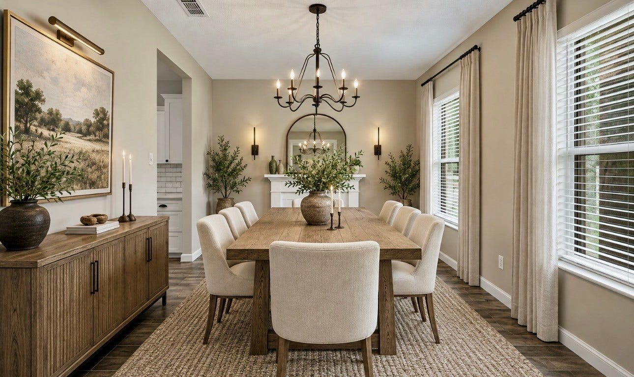 6816 Arbor Hollow Lane, Dickinson, TX 77539 Virtual Staging offered to show potential and is not a 100% accurate representation of the subject property.