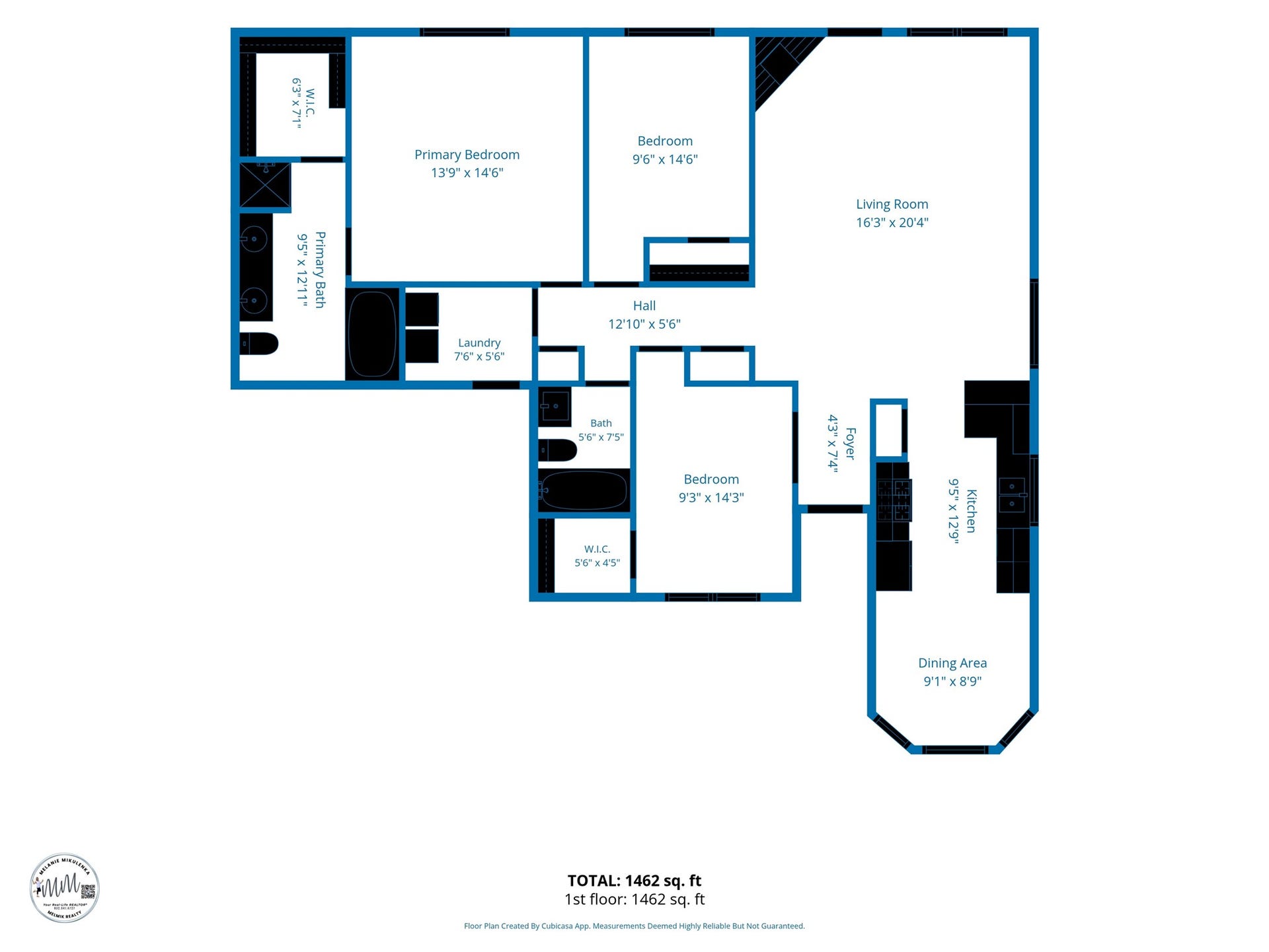 1242 Hunter Wood Drive, League City, TX 77573 Floor plan highlights the home's functional one-story layout and easy flow between living spaces