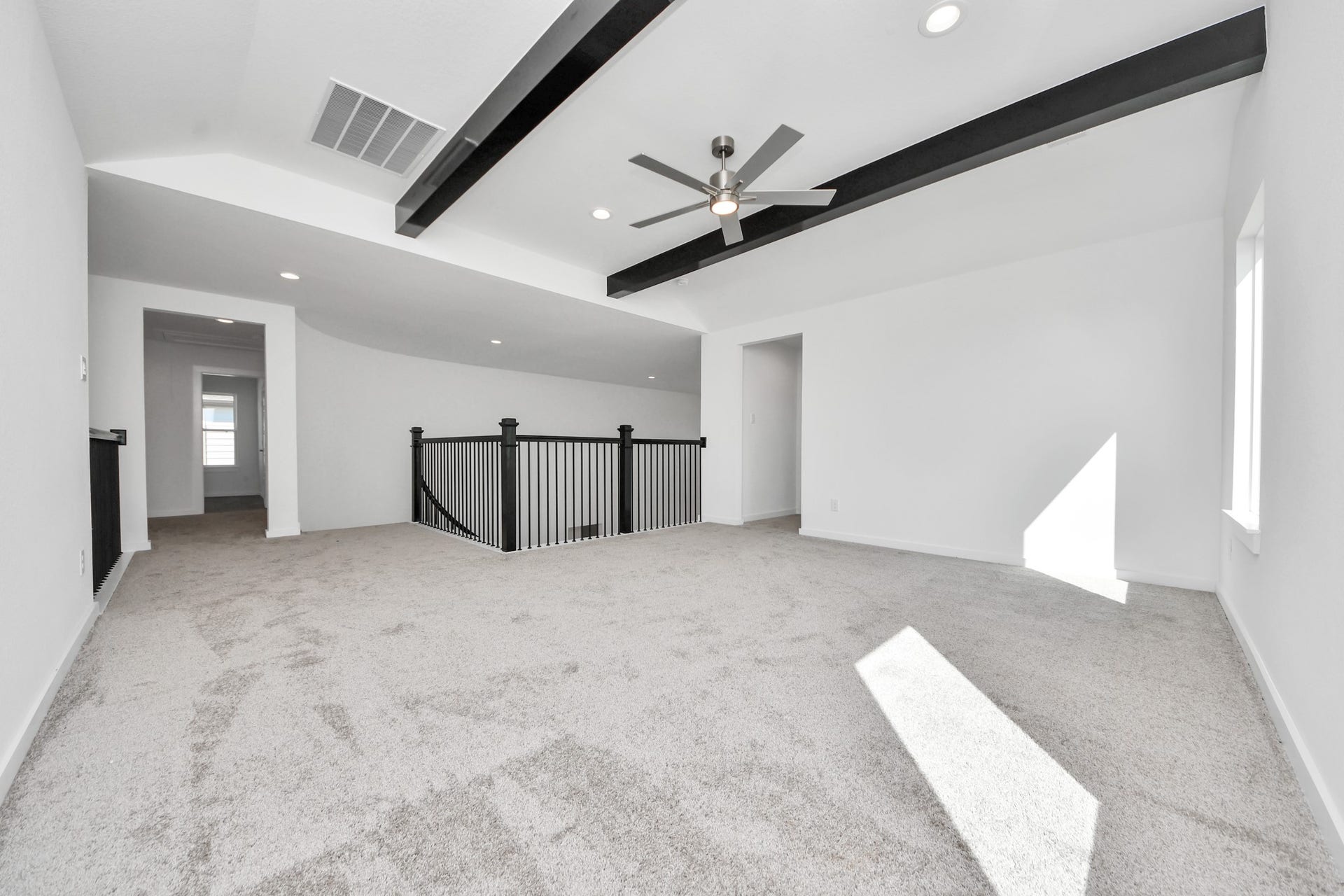 2052 Thimbleberry Lane, Magnolia, TX 77355 Ascend to relaxation in this fantastic game room! Ideal for both casual gatherings and adult gaming, it boasts plush carpet, lofty ceilings, custom paint, and ample windows for abundant natural light