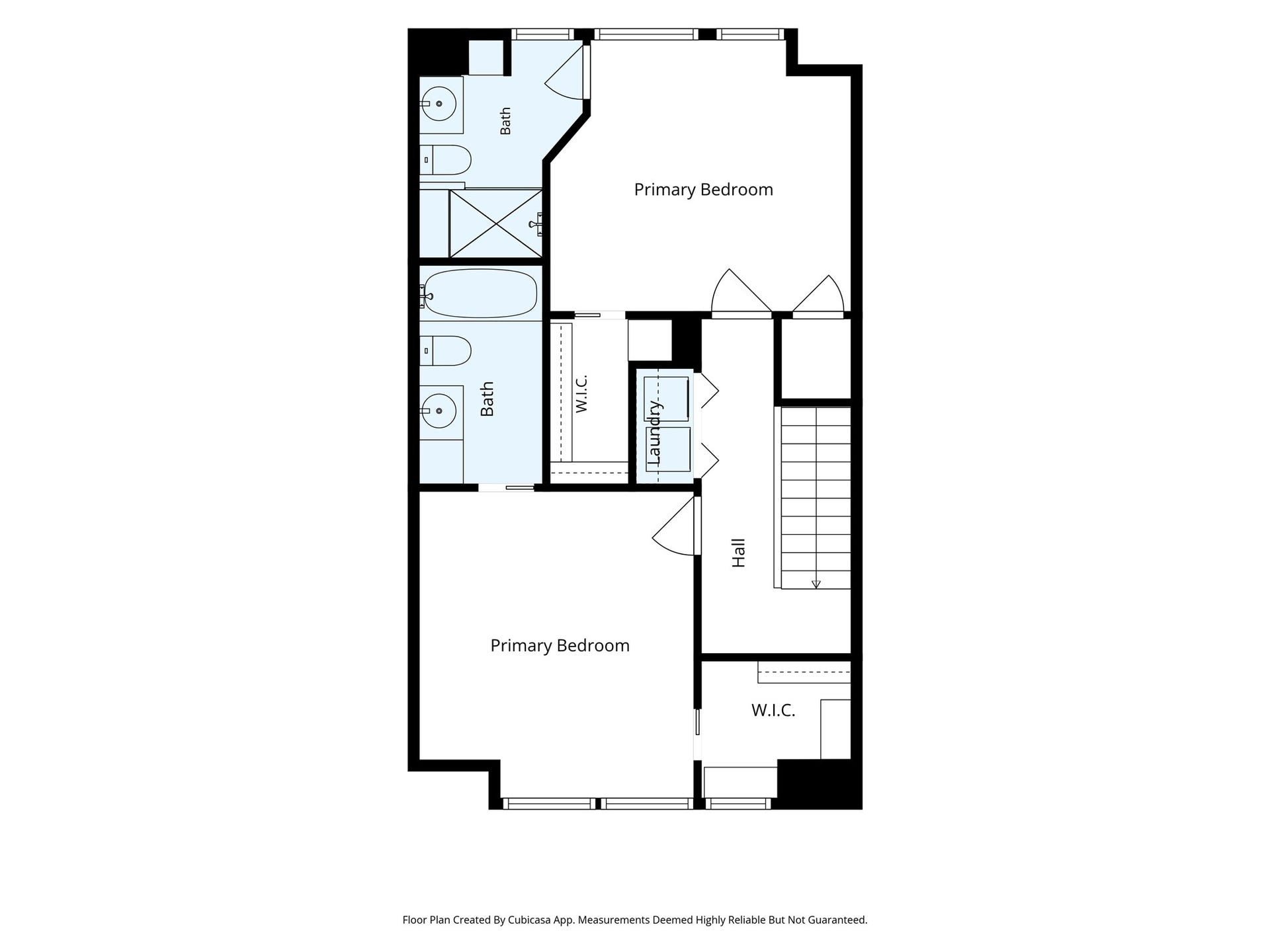 5879 Valley Forge Drive, #107, Houston, TX 77057 Second Floor Plan