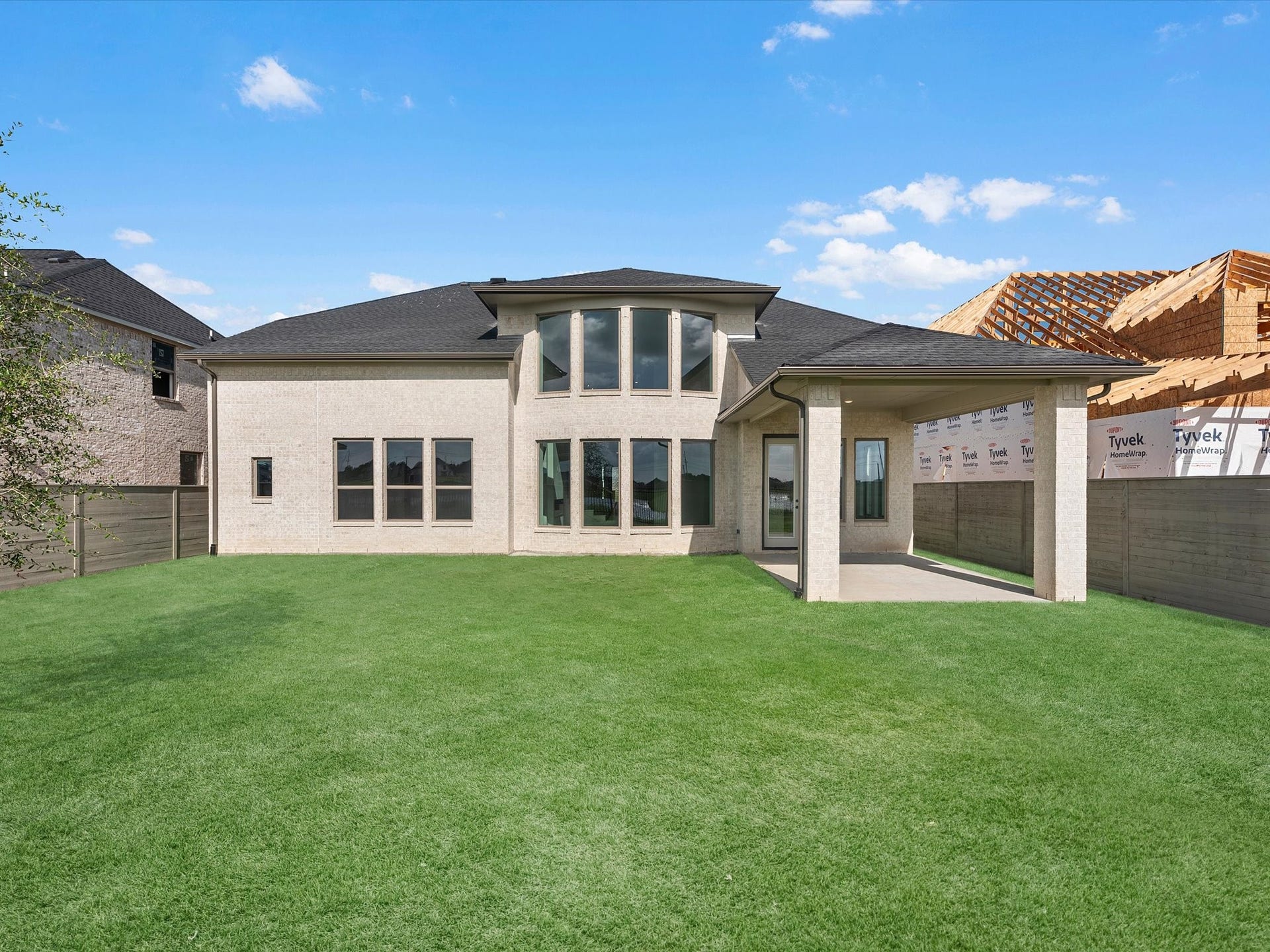 7209 Texas Wrangler Drive, League City, TX 77546 Grass is digitally enhanced.
