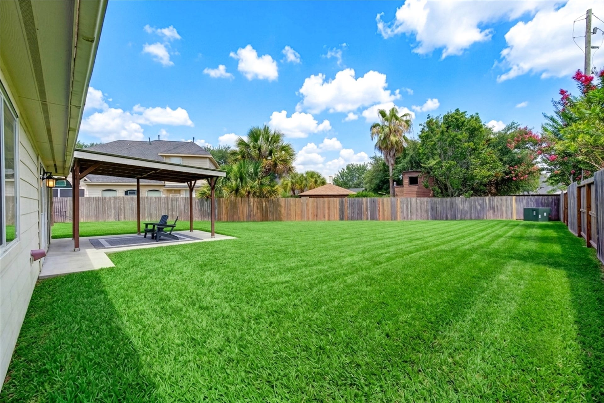 4931 Lake Catherine Court, Richmond, TX 77407 Plenty of space in the back yard for a future pool!