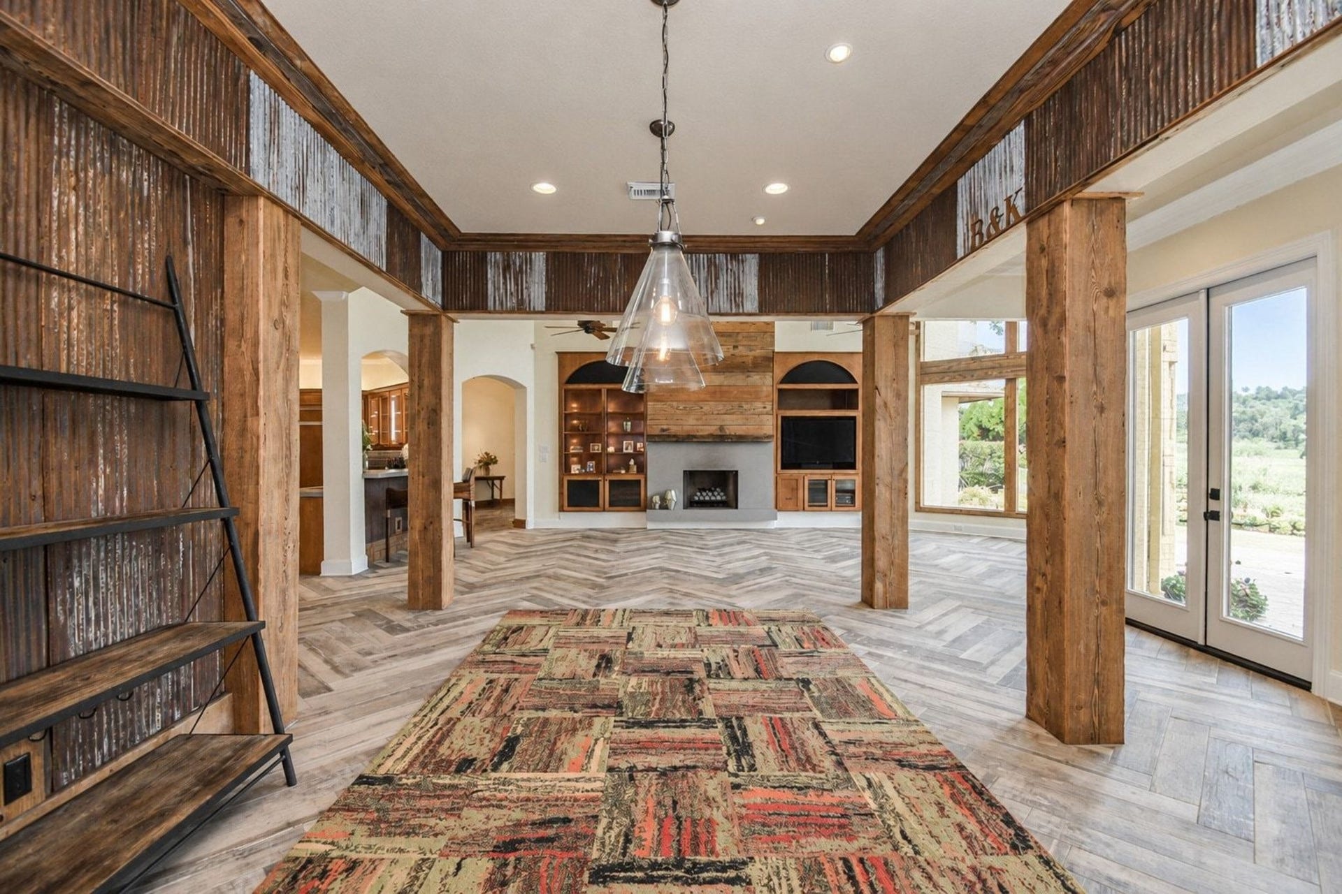 5206 Cedar Bend Creek, Houston, TX 77041 Open concept floor plan featuring a seamless transition from the formal dining room into the spacious living area, perfect for modern entertaining and everyday living!