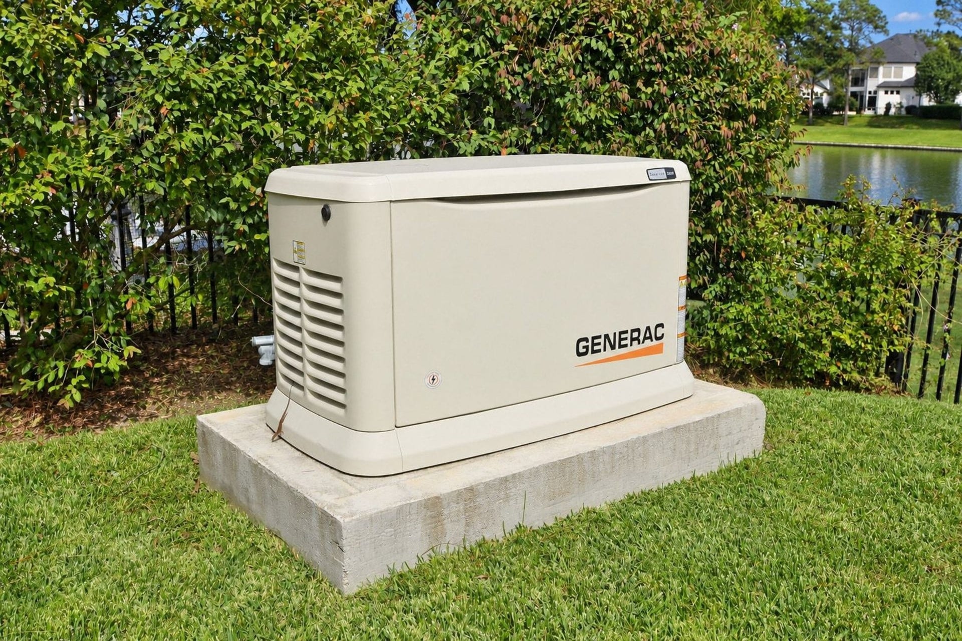 5206 Cedar Bend Creek, Houston, TX 77041 All home generator for uninterrupted electricity during storms and power outages for complete peace of mind!