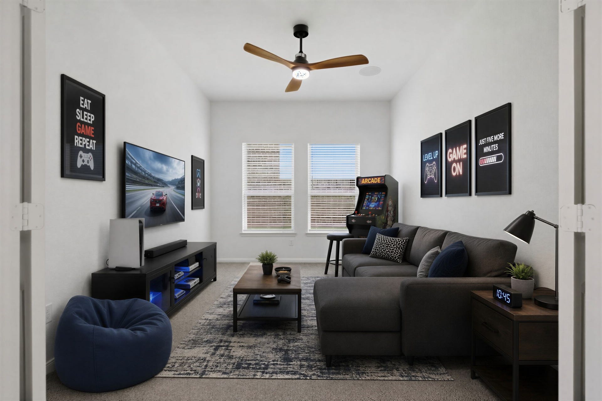 224 Peninsula Point Drive, Montgomery, TX 77356 Virtually staged flex space