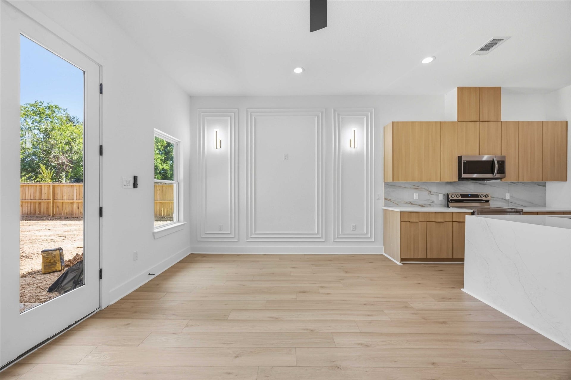 Beautiful accent walls
