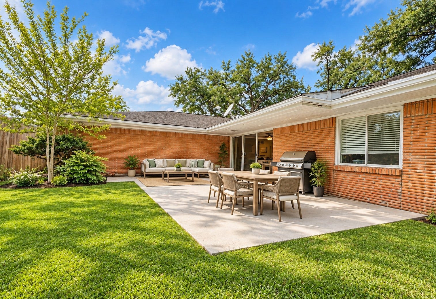 3641 Deal Street, Houston, TX 77025 virtually staged