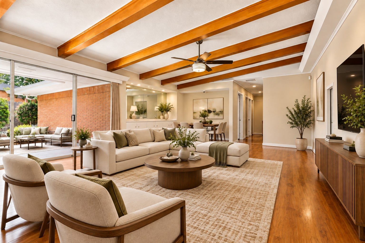 3641 Deal Street, Houston, TX 77025 virtually staged