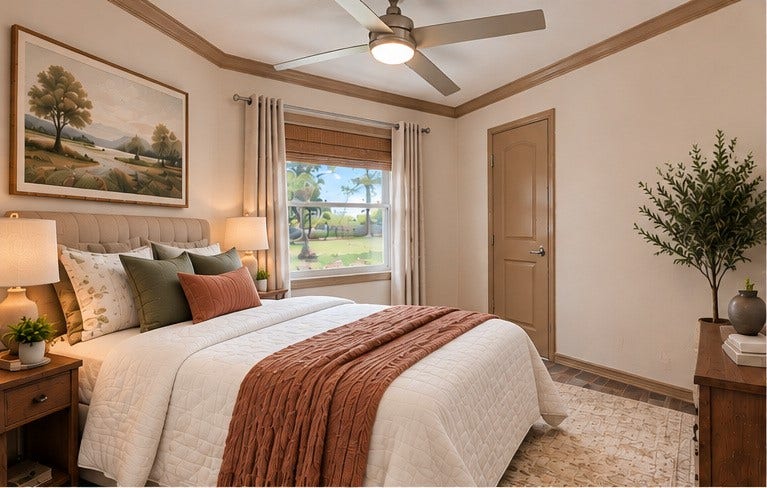 Guest Bedroom Virtual Staged