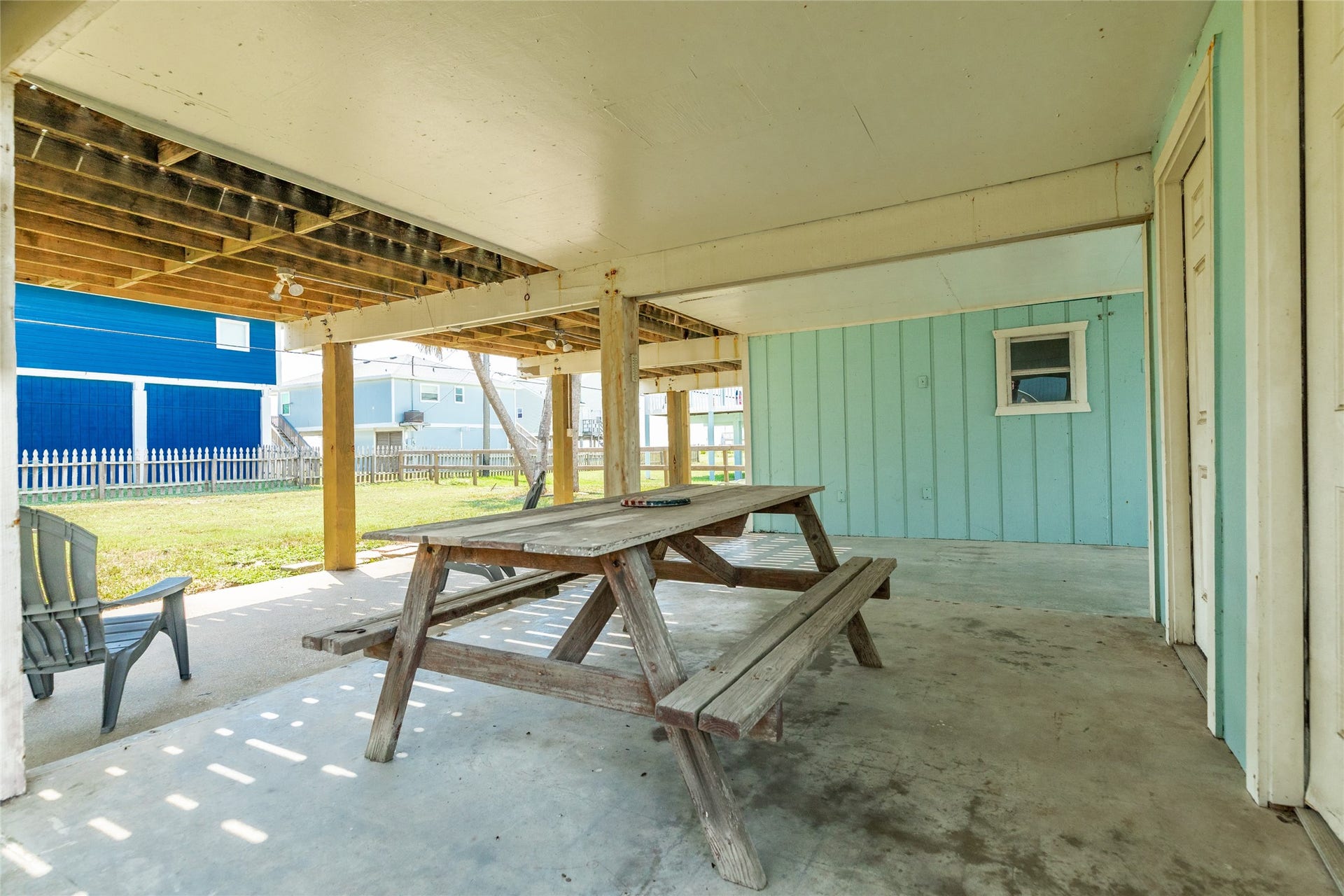 13103 John Reynolds Road, Galveston, TX 77554 Great shaded porch space.