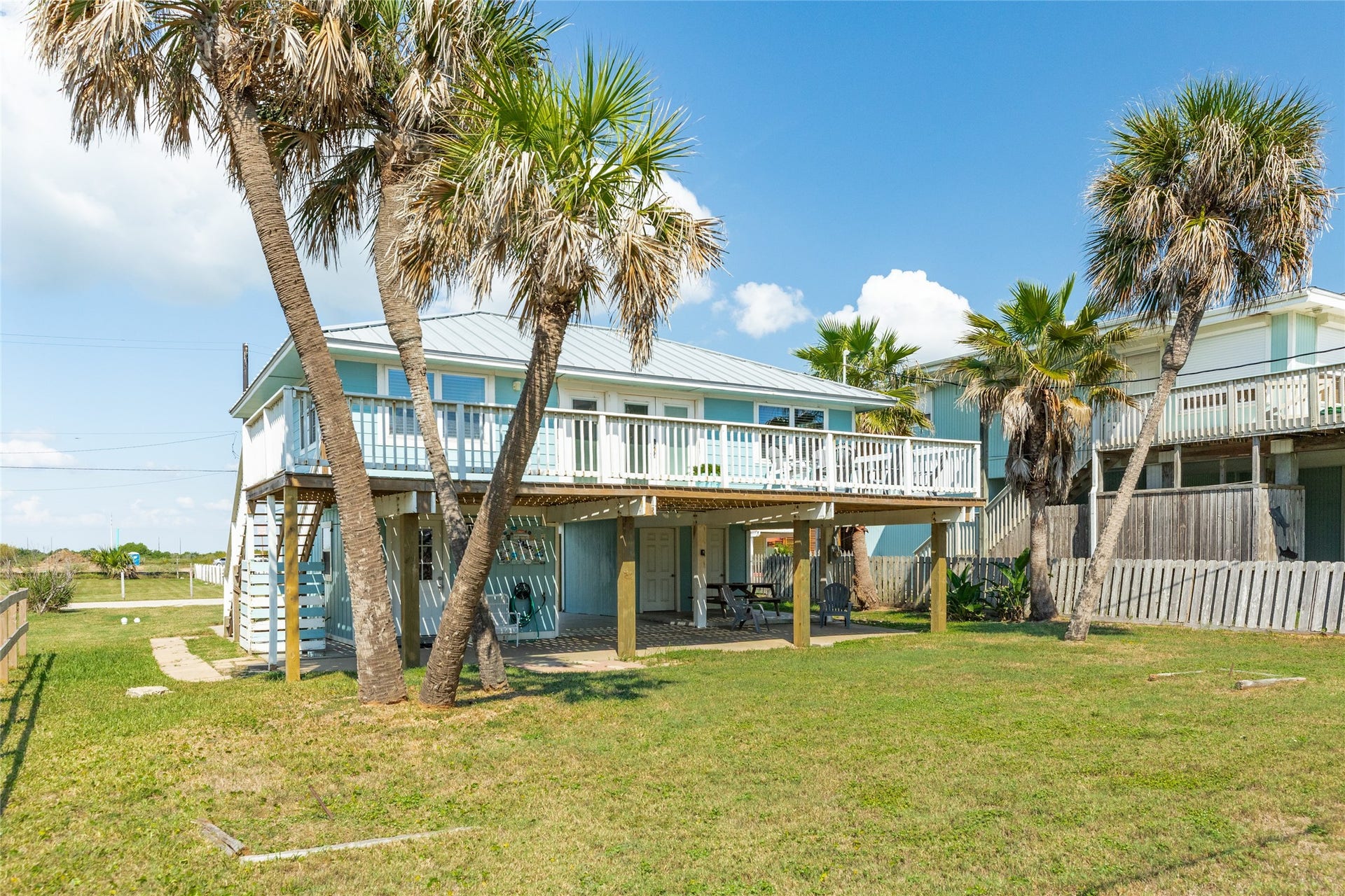 13103 John Reynolds Road, Galveston, TX 77554 Outdoor shower on ground level for washing your day of beach combing.