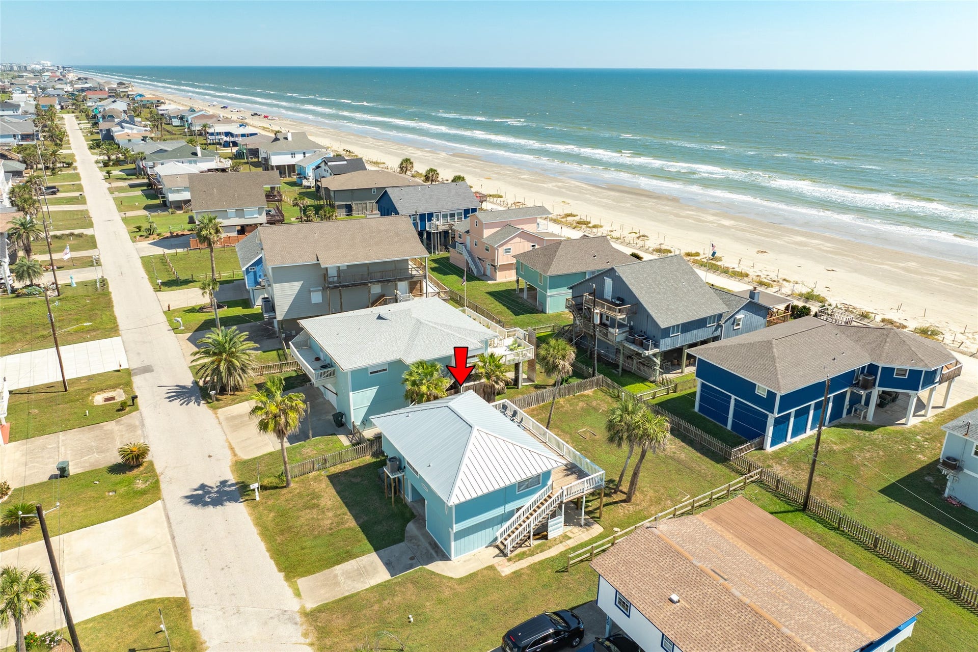 13103 John Reynolds Road, Galveston, TX 77554 Facing East.