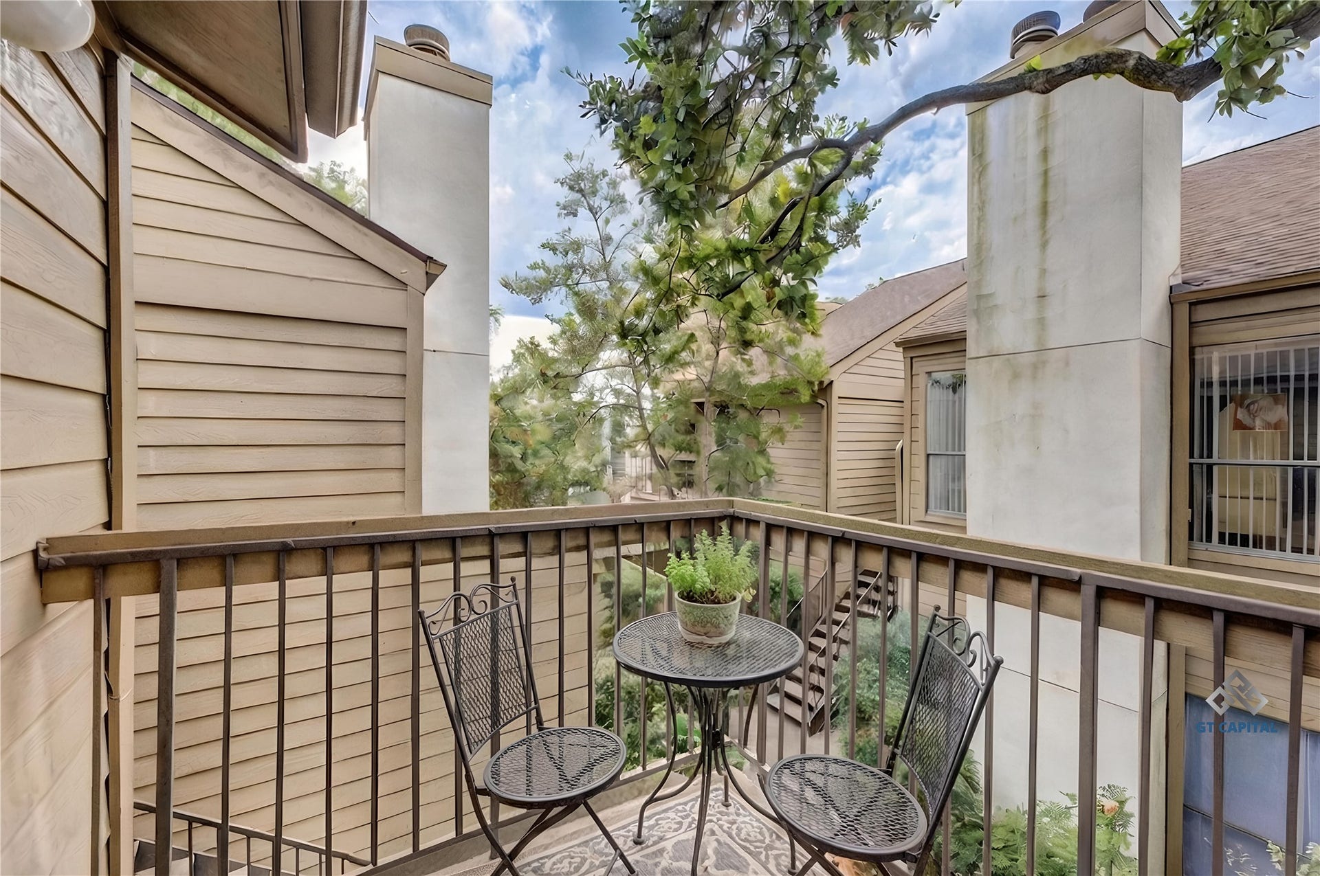 10047 Westpark Drive, #14, Houston, TX 77042 Virtually Staged - Balcony