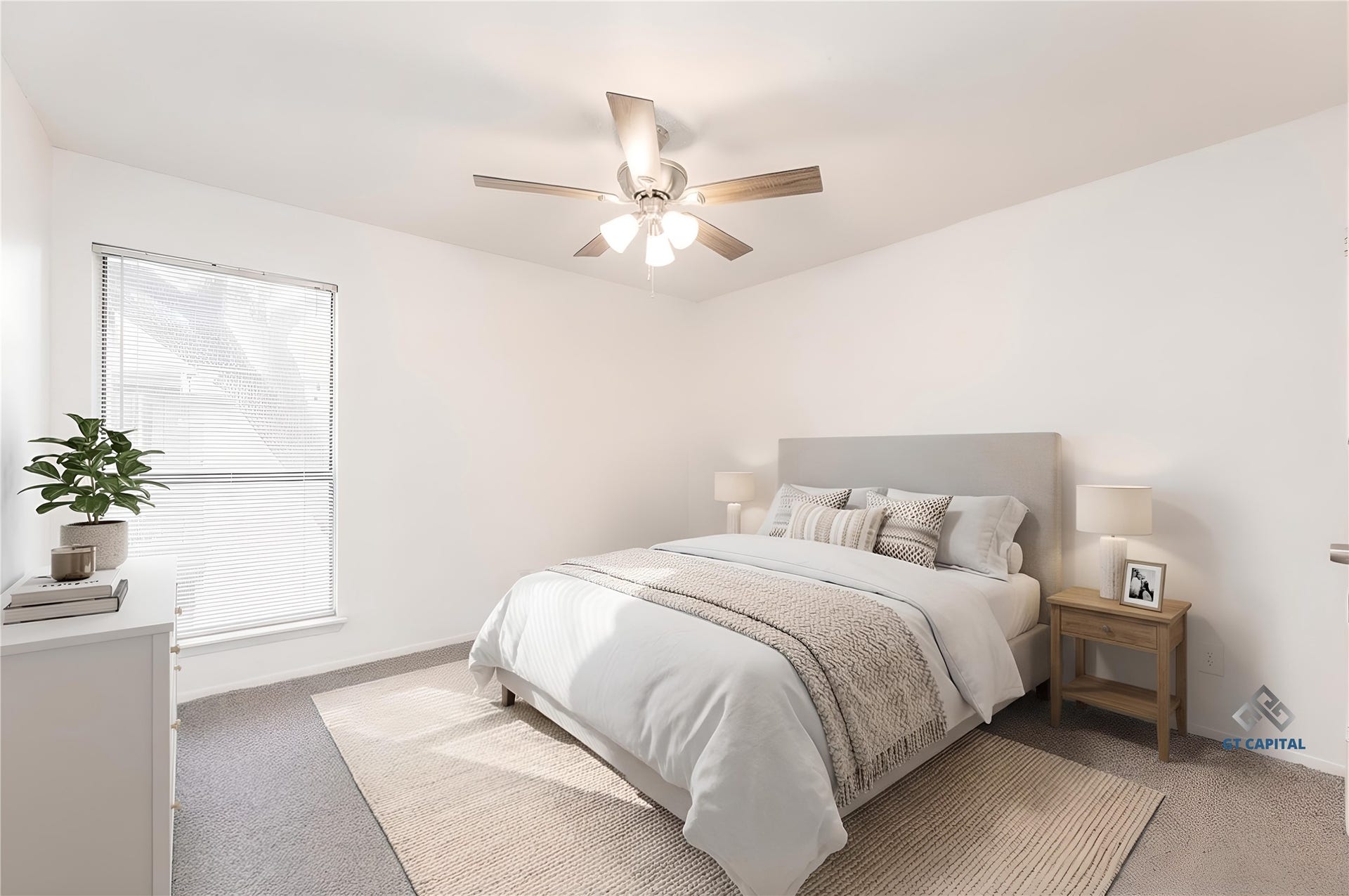 10047 Westpark Drive, #14, Houston, TX 77042 Virtually Staged Photo - Bedroom