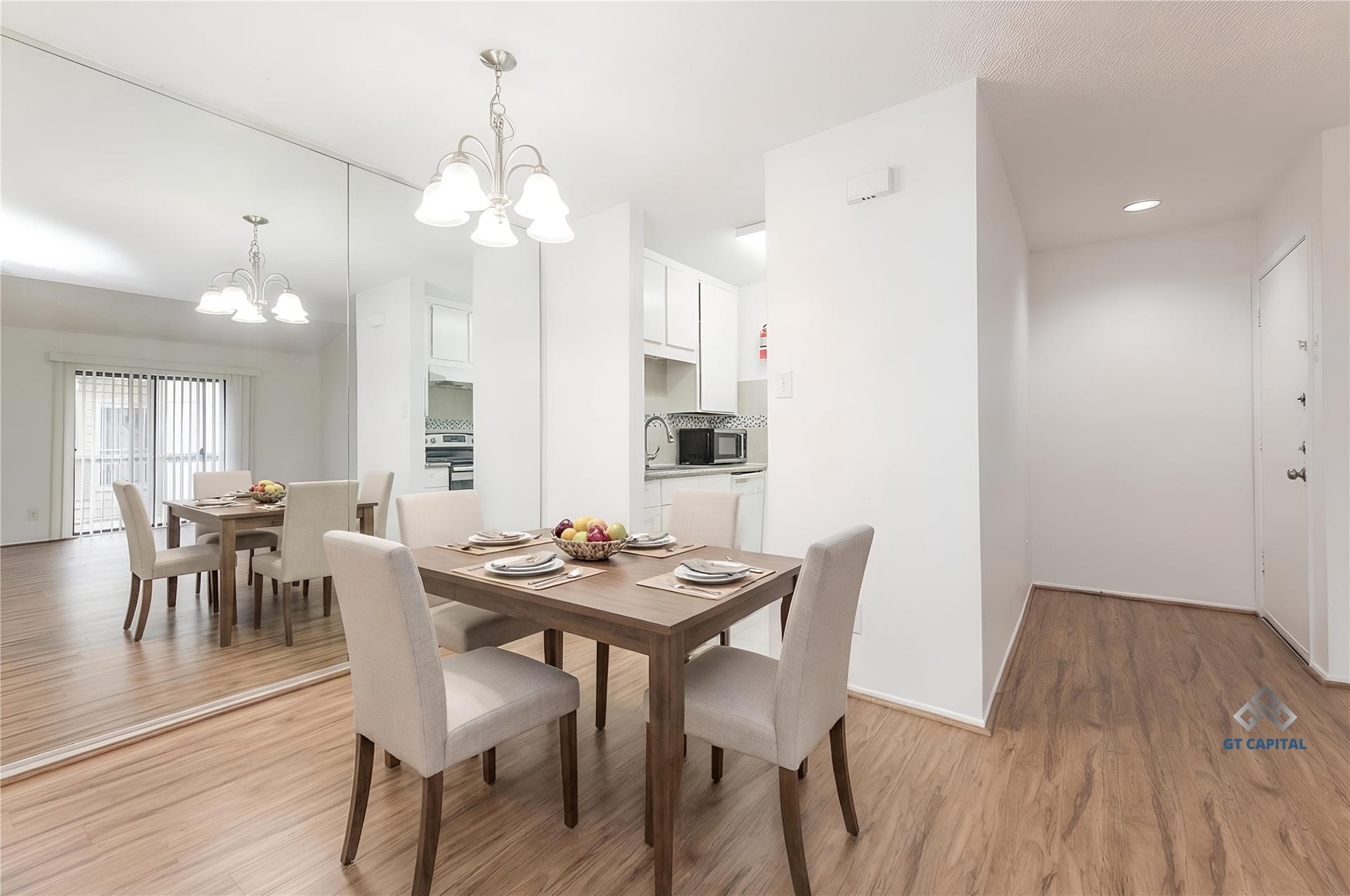 10047 Westpark Drive, #14, Houston, TX 77042 Virtually Staged Photo - Dining Area