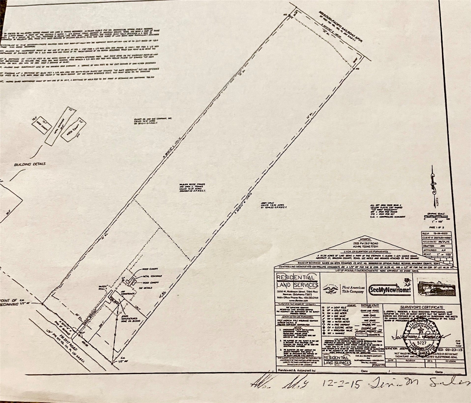 2925 FM 2917, Alvin, TX 77511 16.2 acres. Unrestricted. No HOA. Low tax rate. AG exempt.