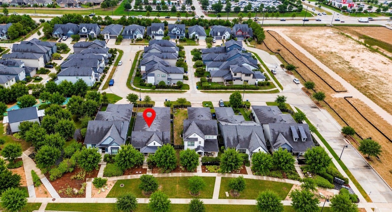 15814 Celebration Lane, Cypress, TX 77433 Bridgeland delivers an amenity-rich lifestyle with parks, pools, fitness facilities, recreation and outdoor gathering spaces.