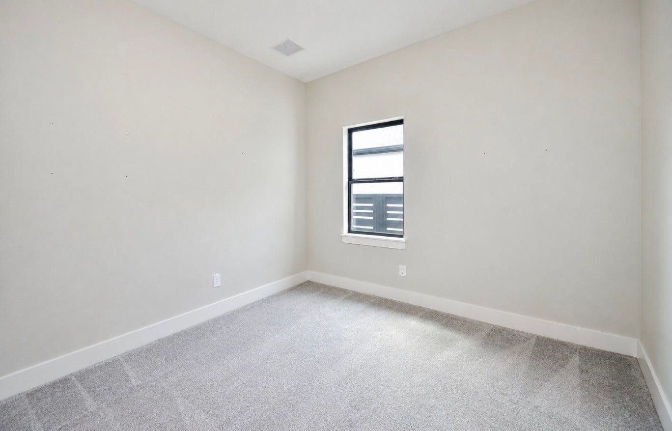 15814 Celebration Lane, Cypress, TX 77433 Well-proportioned bedroom provides privacy and an easy-to-personalize neutral palette.