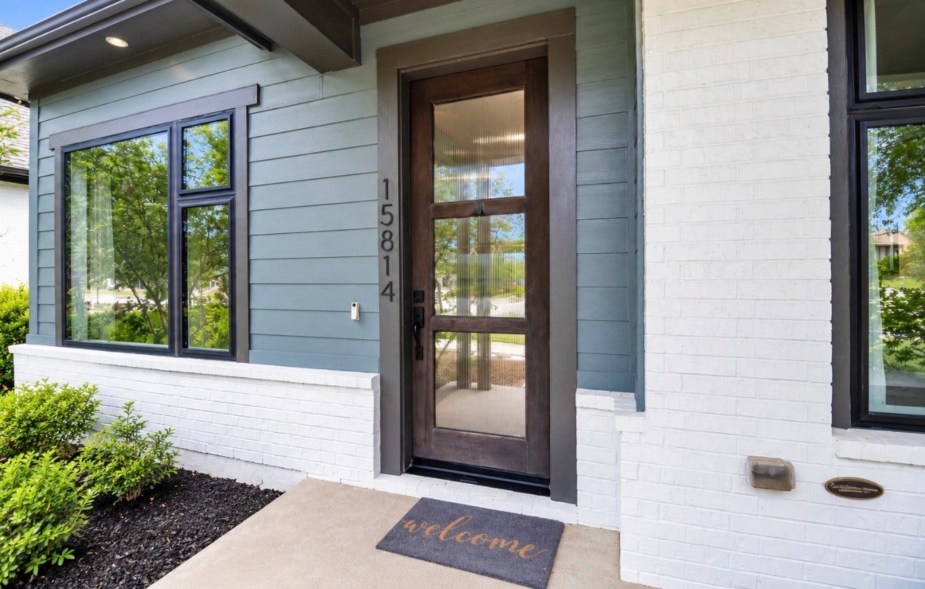 15814 Celebration Lane, Cypress, TX 77433 Welcoming covered front entry.