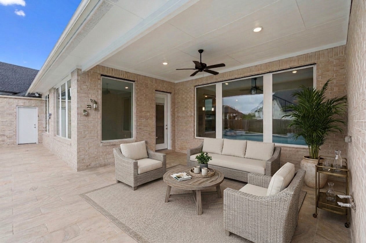 10315 Fountain Shore Drive, Missouri City, TX 77459 Covered Patio
