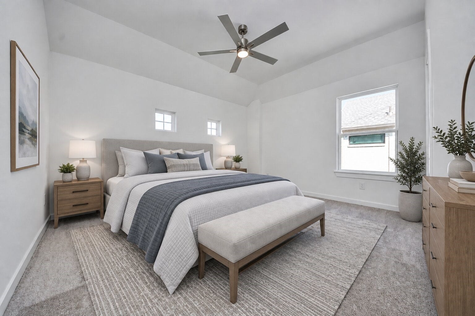 Virtually Staged - Secondary Bedroom.
