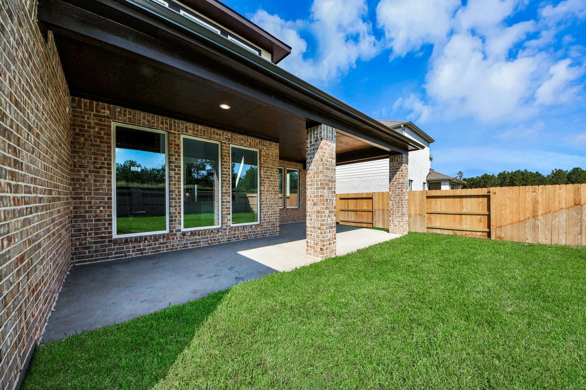 Backyard retreat, offering an abundance of space for kids to play and explore. The possibilities are endless in this outdoor haven, where the joy of open-air activities and family gatherings awaits.