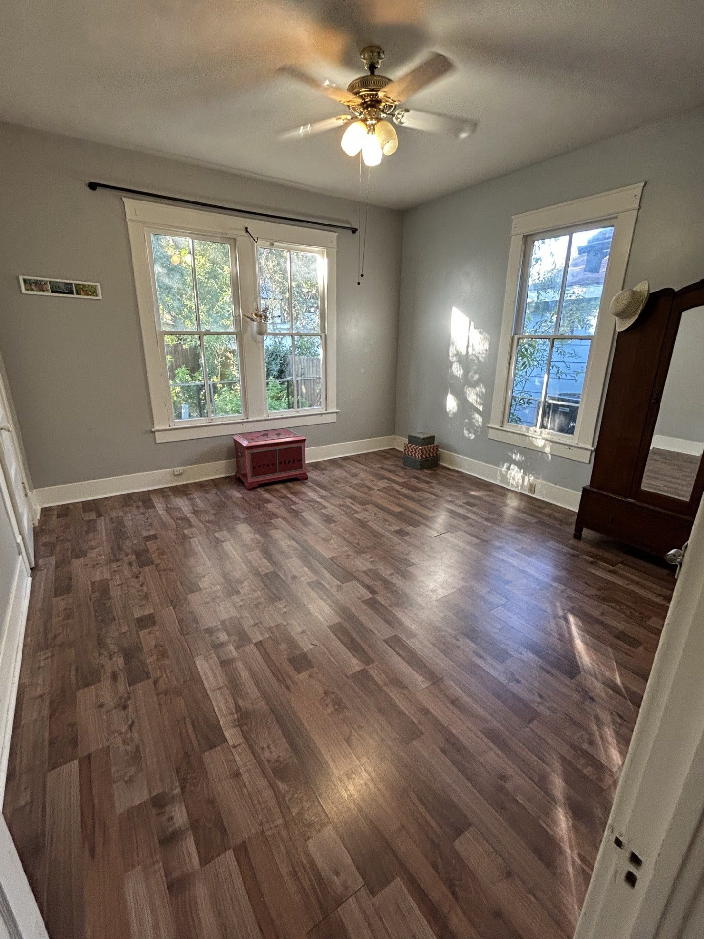 3911 Bernardo De Galvez Avenue, Galveston, TX 77550 Lots of light in the larger bedroom.
