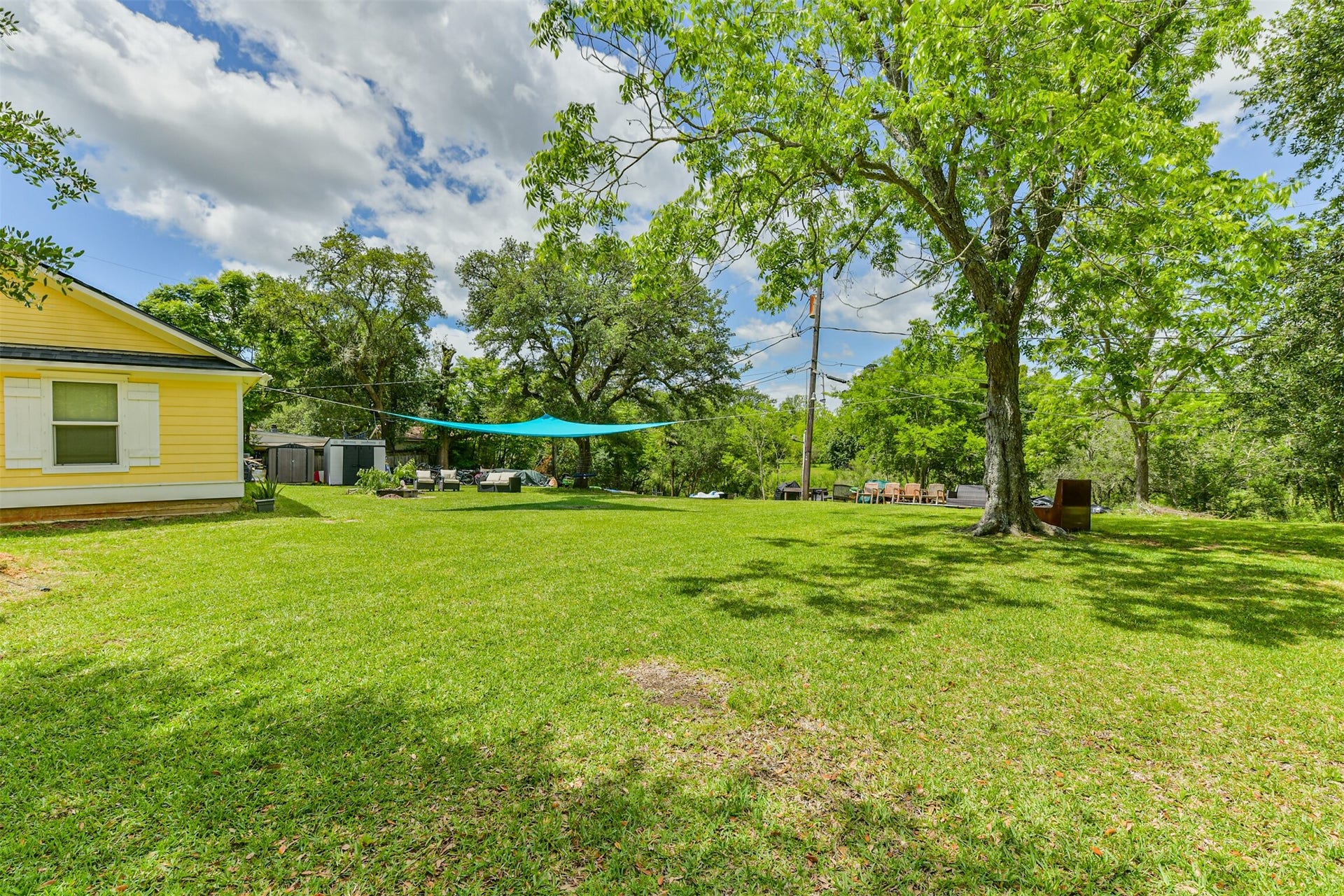 207 Oakridge Drive, Hitchcock, TX 77563 Mature trees.