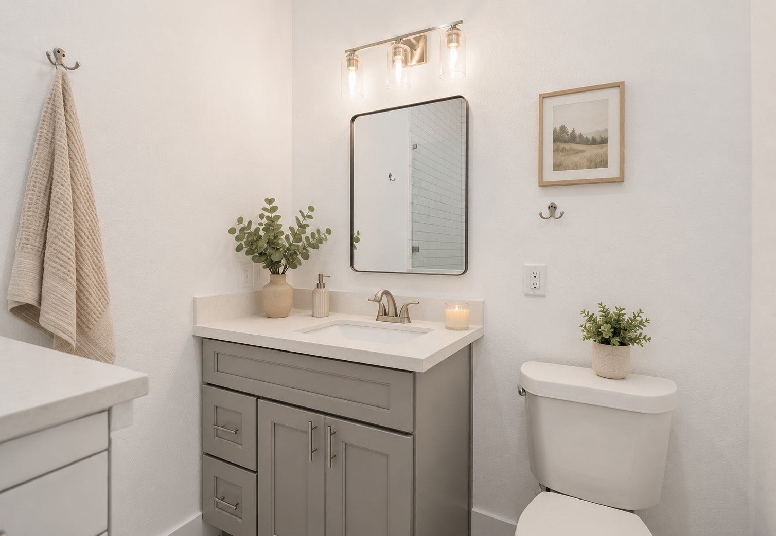 5623 Eskridge Street, #A, Houston, TX 77023 2nd Full Bathroom with Walk in Shower