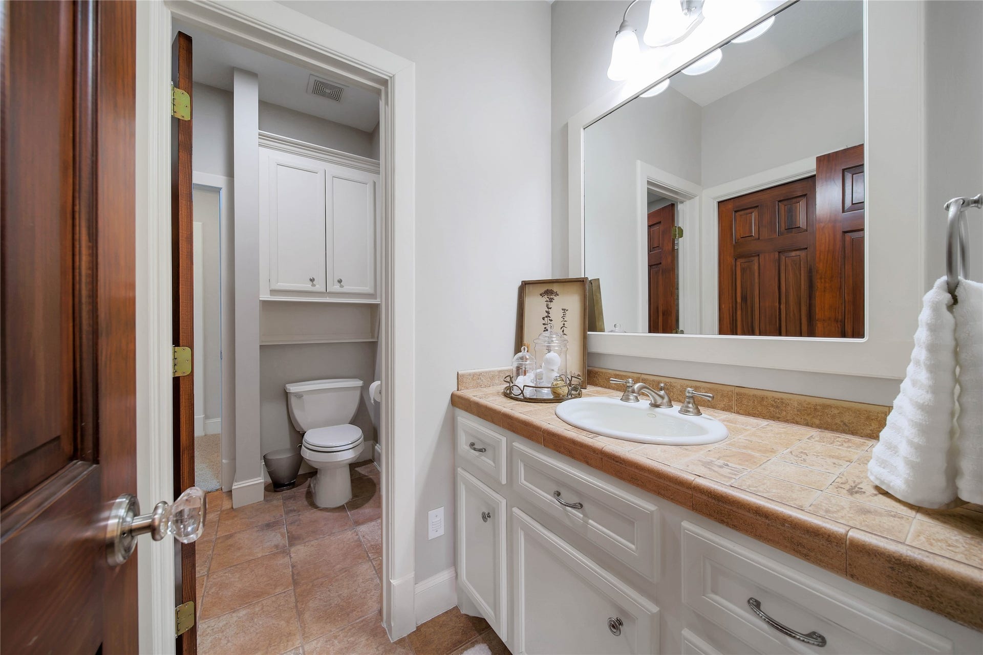 12635 Hunters Canyon Lane, Cypress, TX 77429 Each bedroom has its own sink and large vanity.