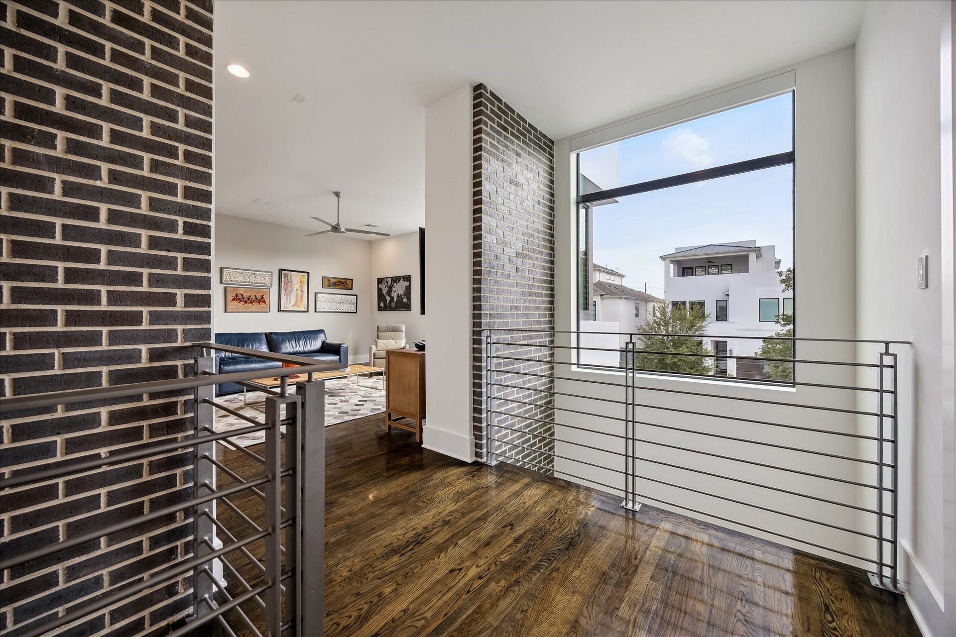 Abundant natural light enhances the privacy and comfort of this welcoming second level.