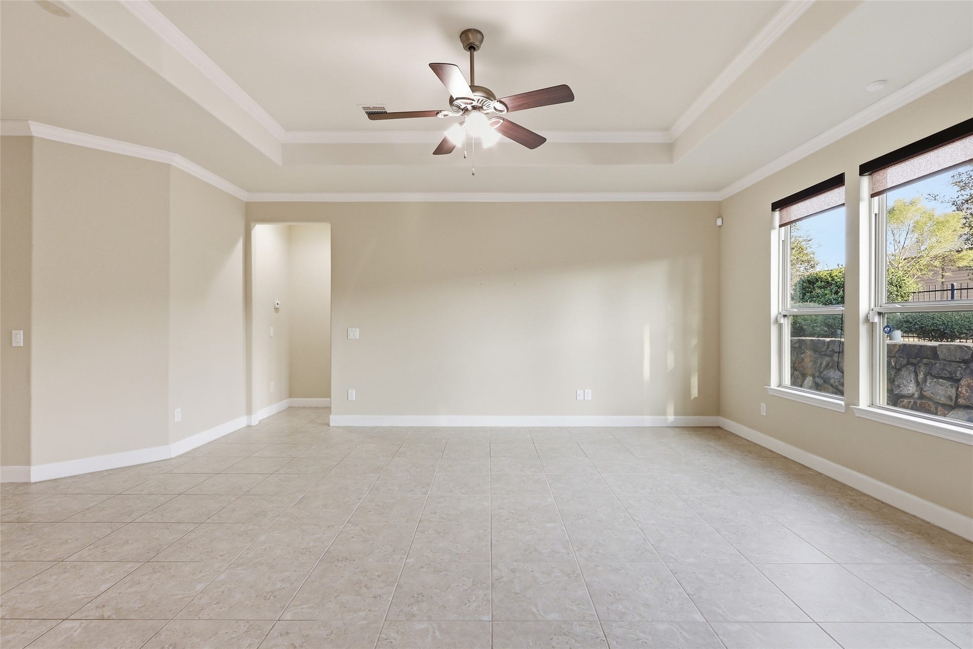 3263 Persimmon Grove, Richmond, TX 77469 Living room. View from the dining area.
