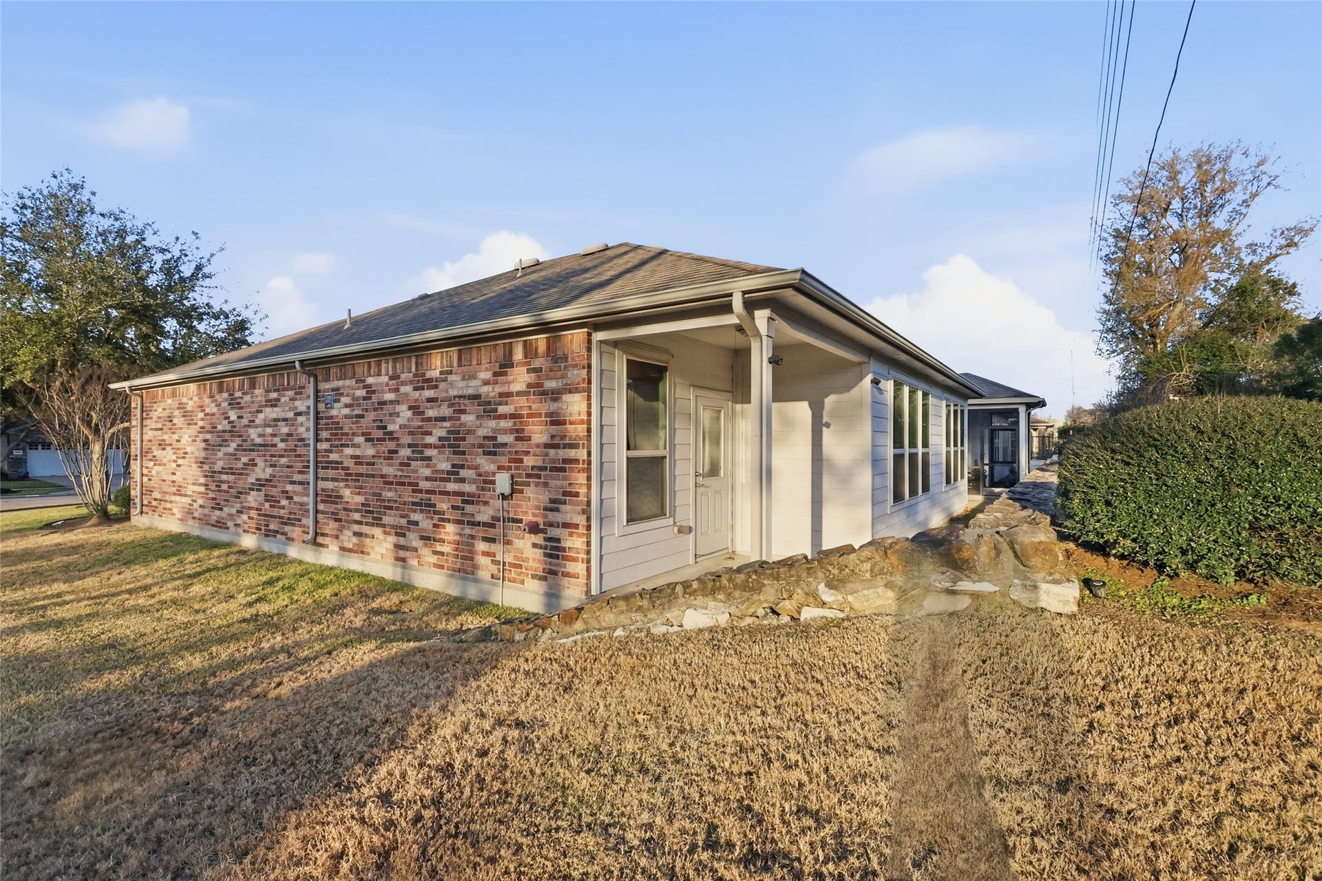 3263 Persimmon Grove, Richmond, TX 77469 View of the back of the house.