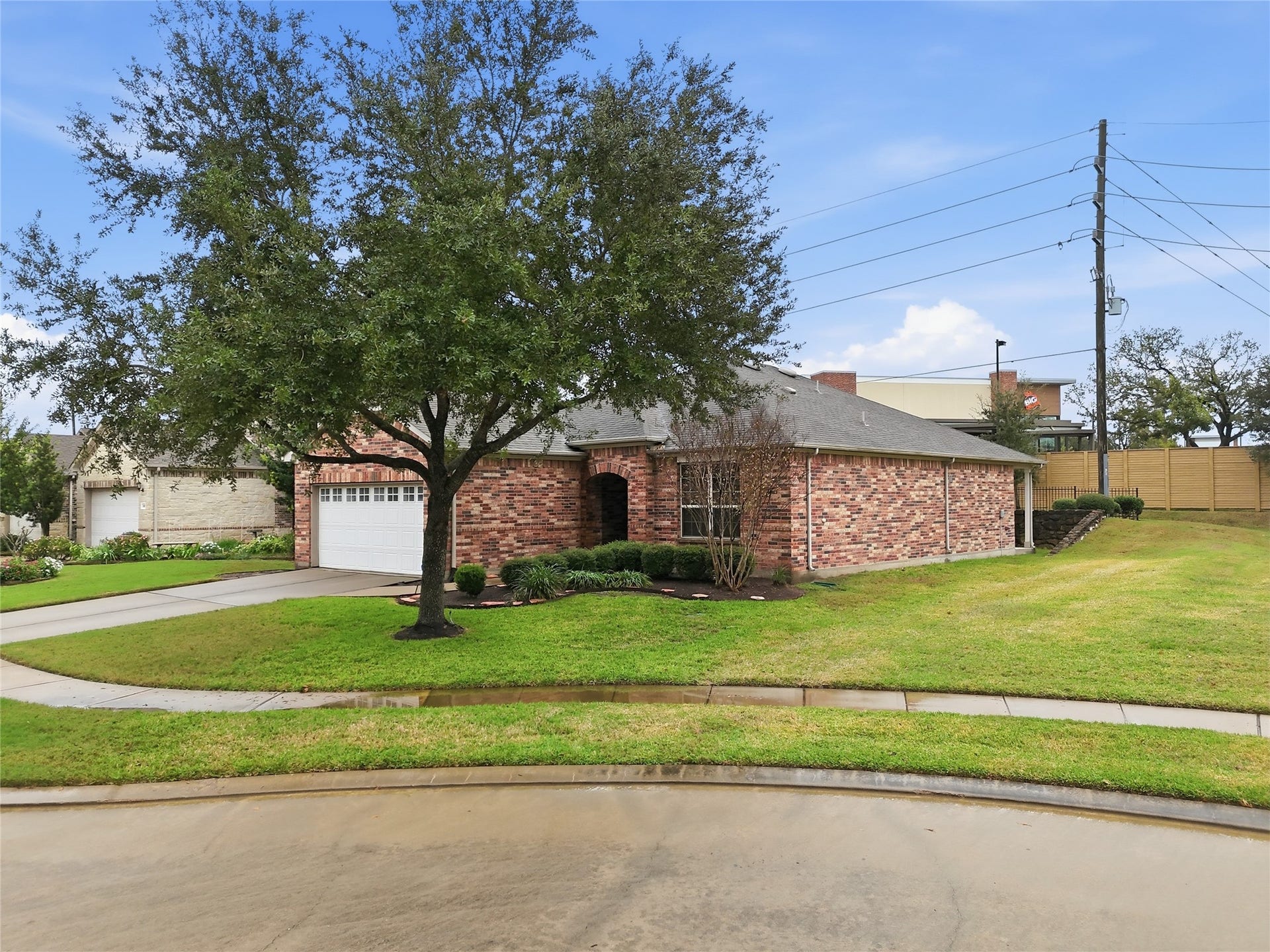 3263 Persimmon Grove, Richmond, TX 77469 Private location at the end of the street and cul de sac. No back or side neighbors.