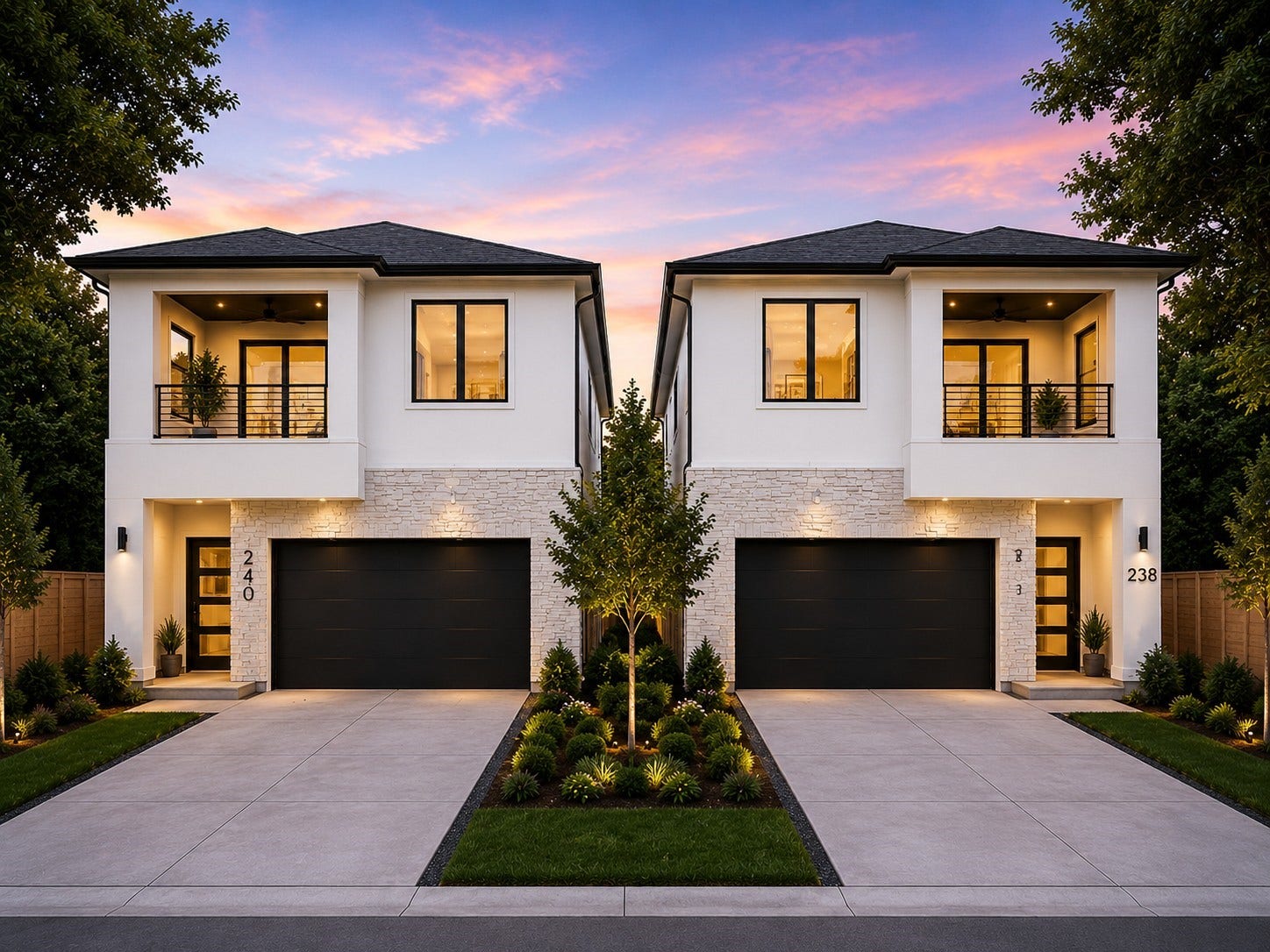 Exceptional development opportunity featuring two thoughtfully designed detached single-family homes on a 5,000 sq. ft. lot, each offering approximately 2,500 sq. ft. **Virtual Photo*