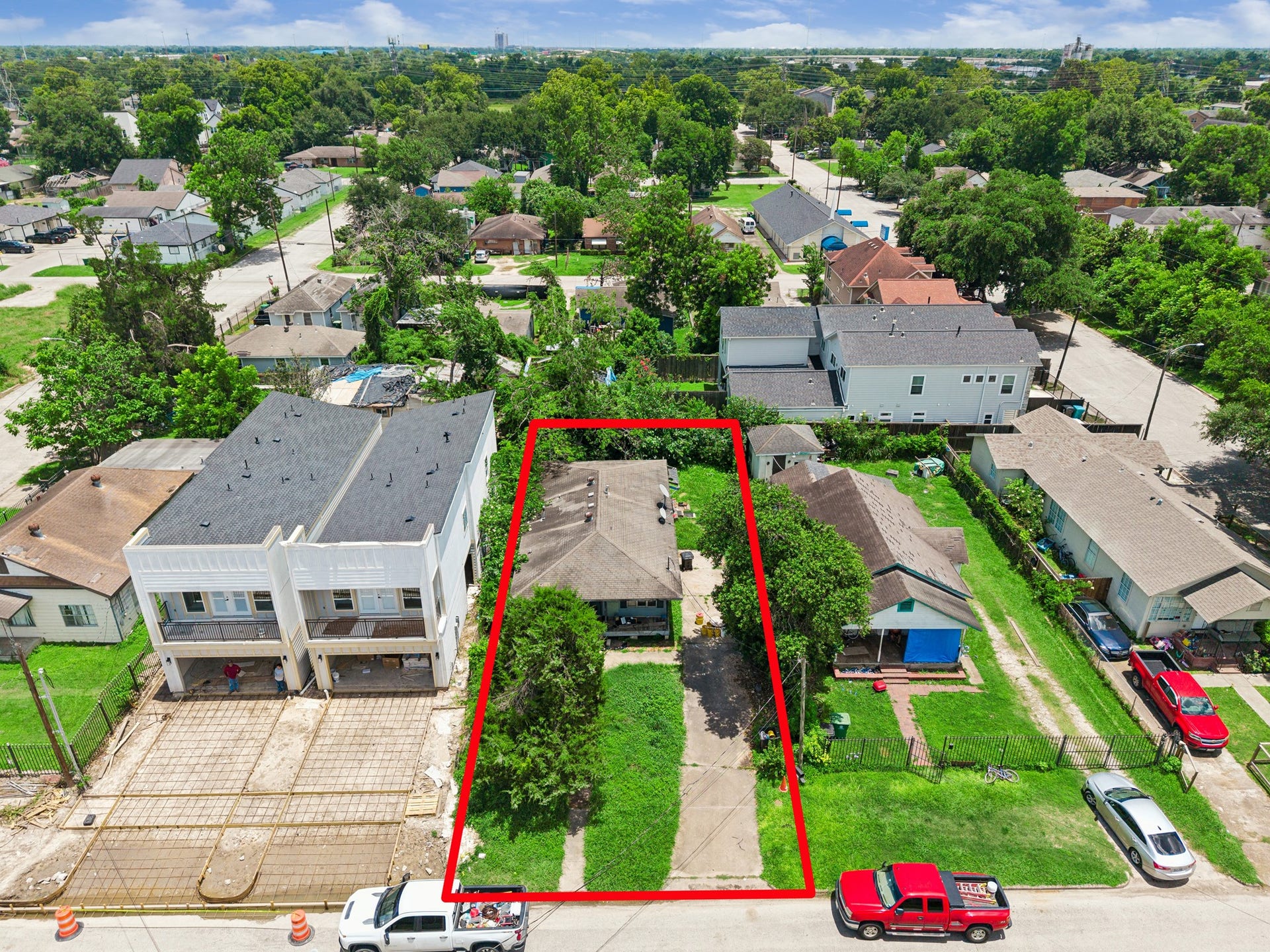 Situated on a generous lot, this property presents an exceptional opportunity for investors, builders, and developers. Surrounded by new construction and redevelopment, the site offers strong potential for a custom home, townhome project, or future investment.