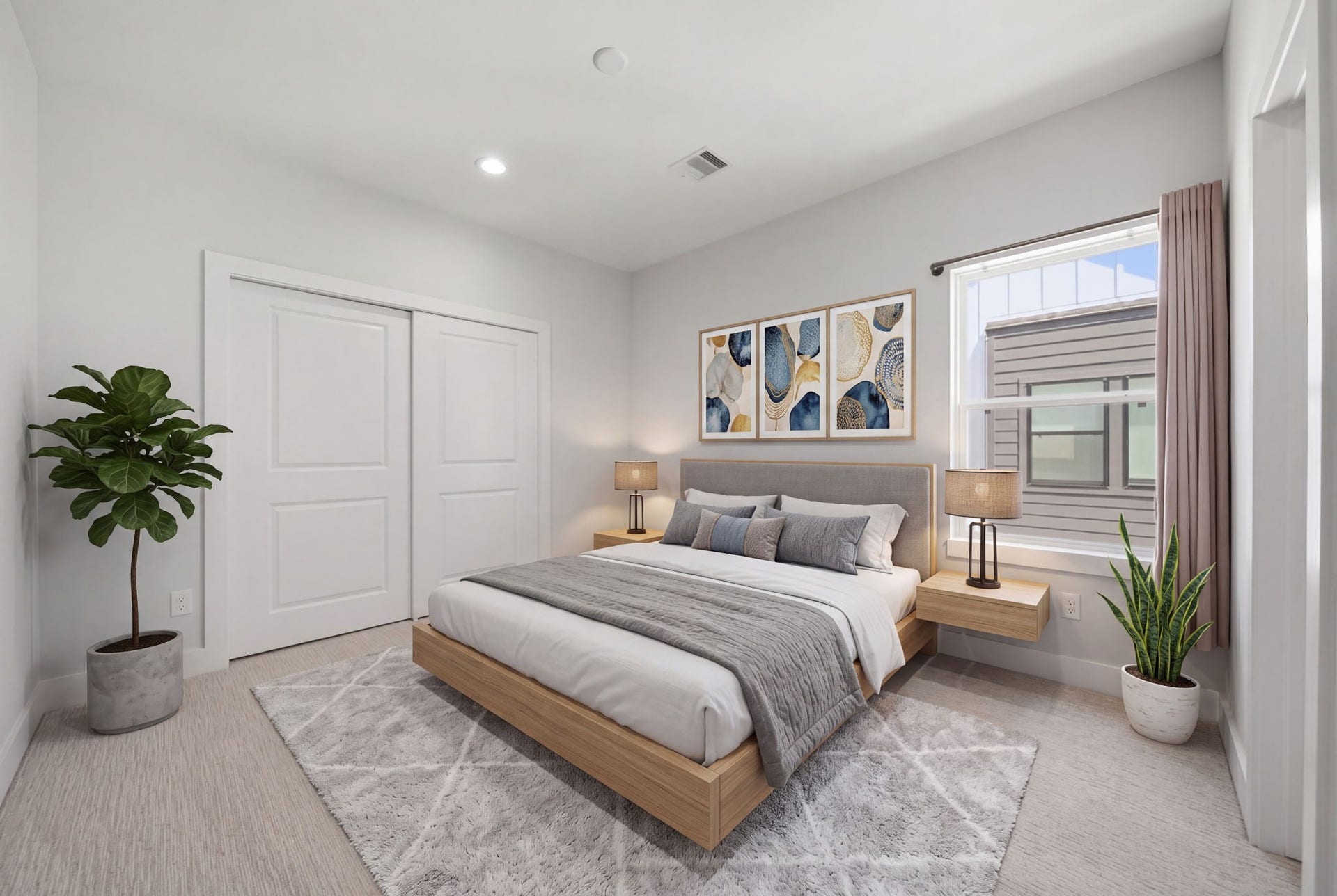 332 Eastwood Street, Houston, TX 77011 secondary bedroom located on the third floor