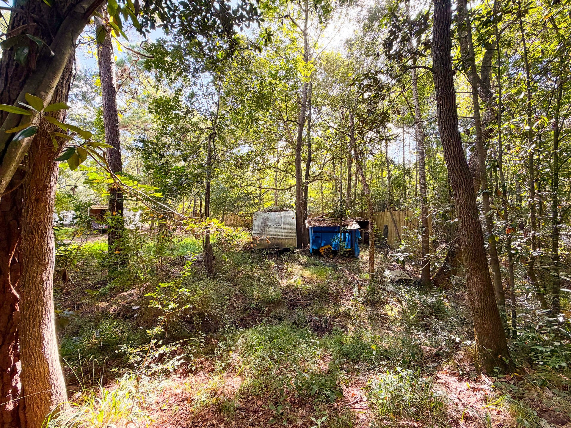 Little creek runs through property