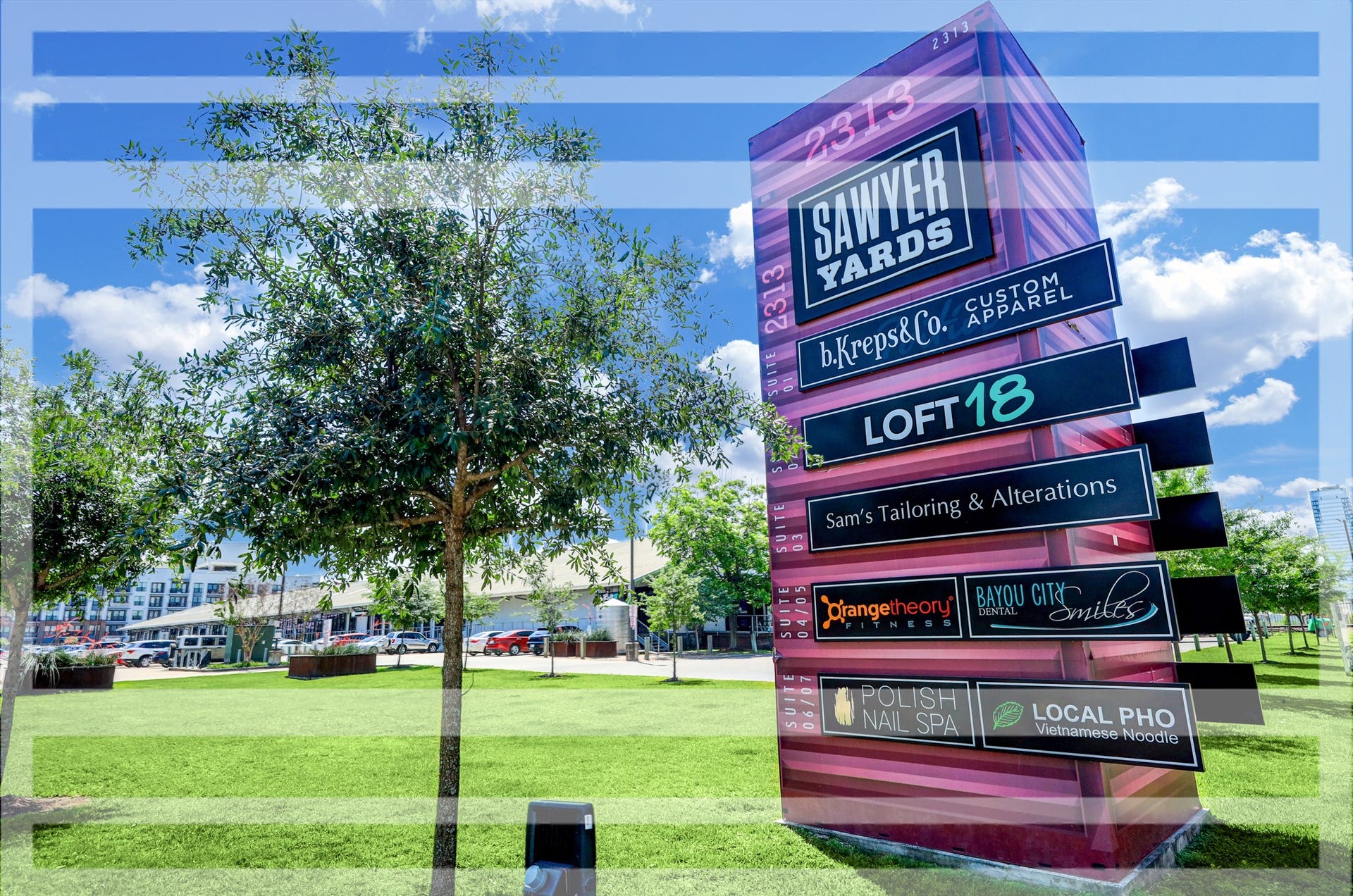 Live just a few blocks from Sawyer Yards for some great area Shopping and Dining!