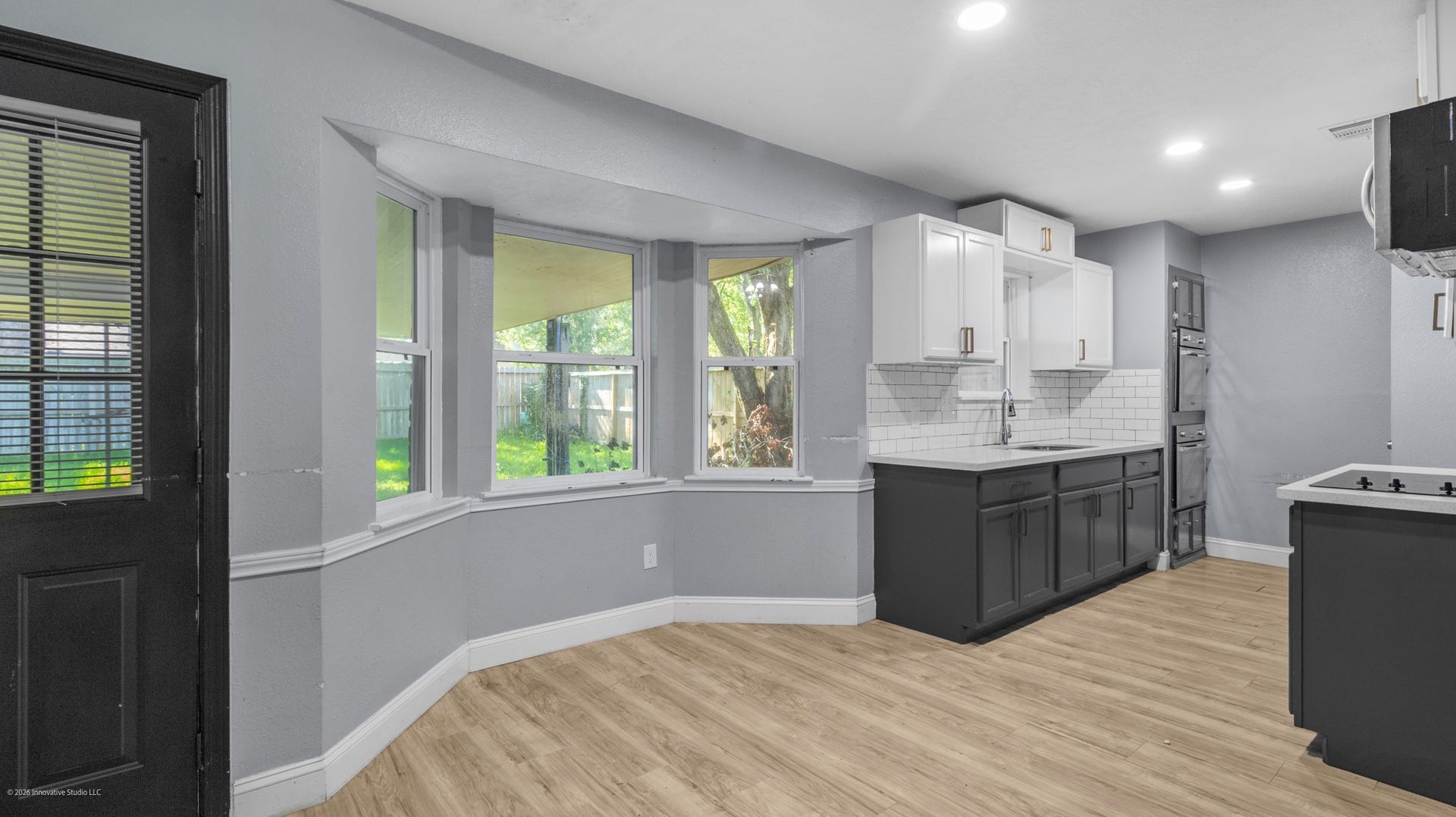 Dining Room with Bay Window
