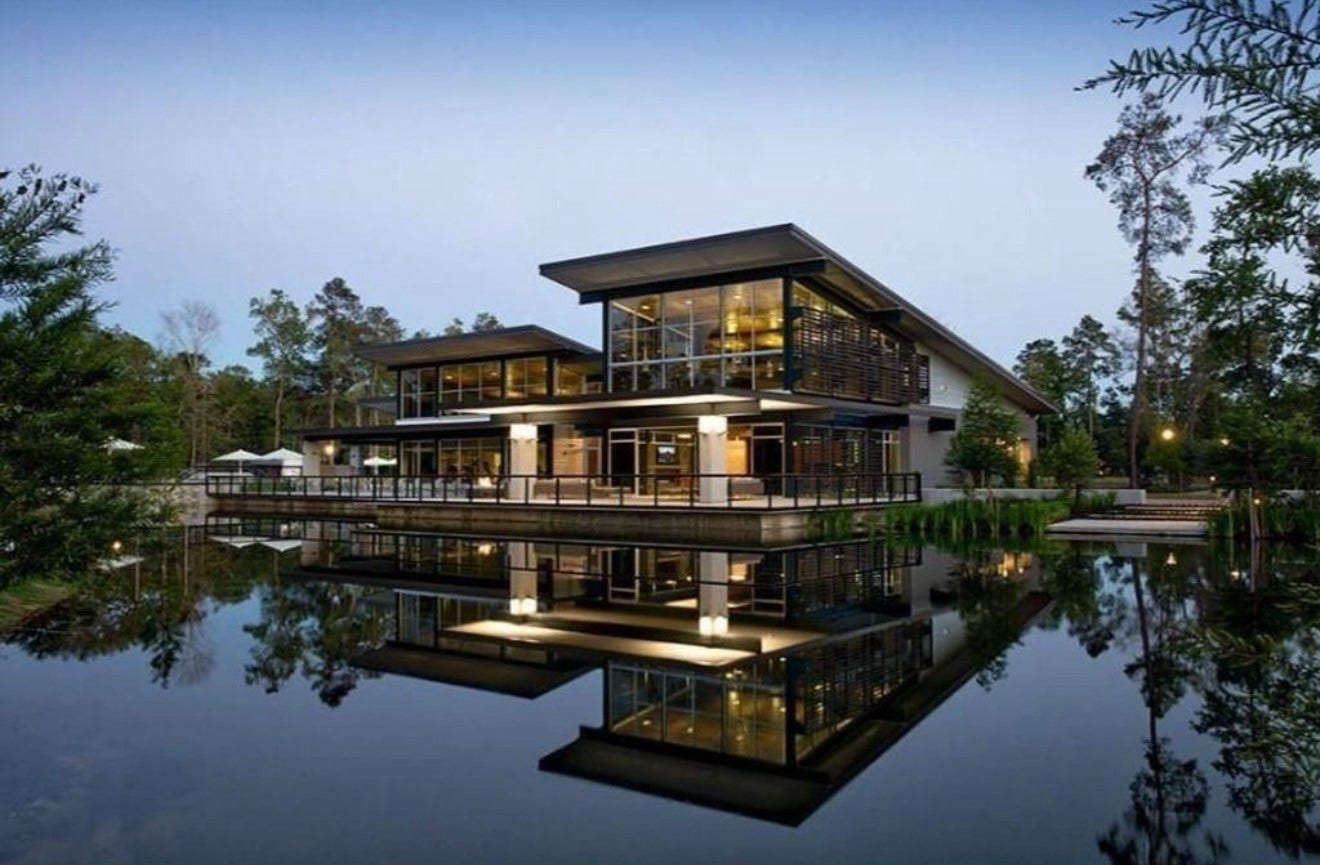 Community Clubhouse that residents can rent out for parties. It also has a lazy river community pool, a 24-hour access to resident only gym, playground and a walking trail. Other community amenities include: a pickleball court, half basketball court, tennis courts, a dog park and several stocked ponds. A 2nd ammenity center with a clubhouse is due to open up soon and will be available to use by all WR residents.