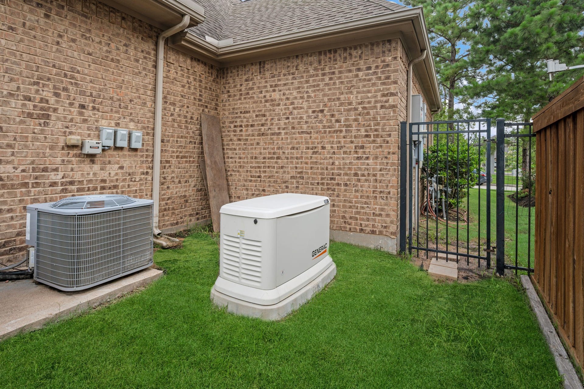 Whole home GENERAC generator installed 2025.