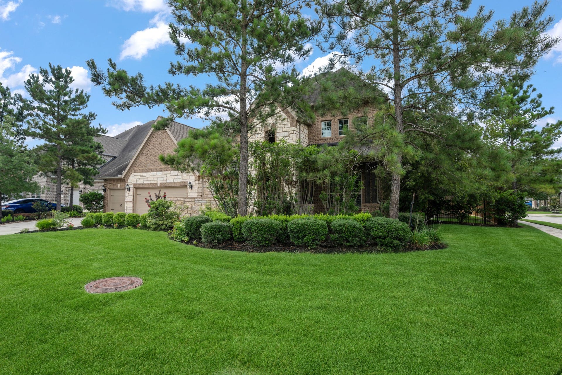 84 feet wide Corner lot