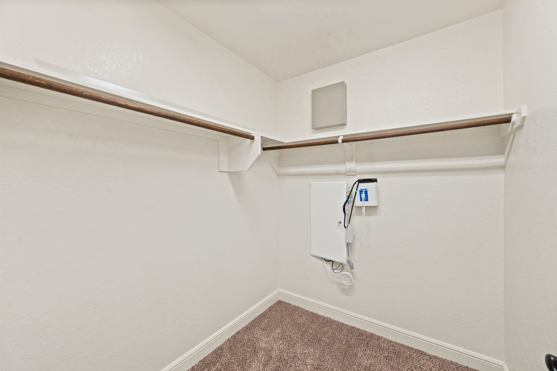 walk in closet upstairs