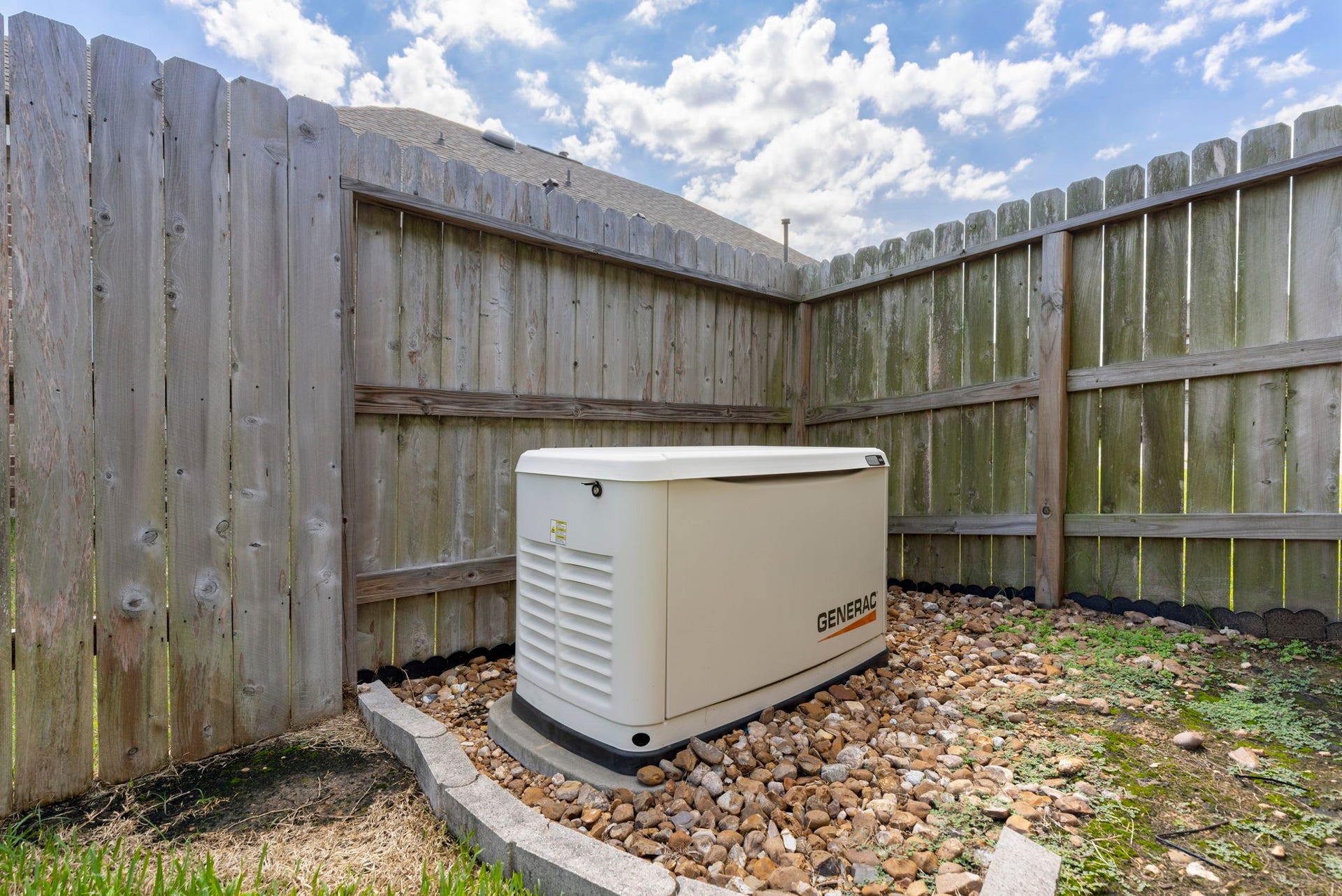 8731 Ute Creek Lane, Magnolia, TX 77354 Whole Home Generac generator for added piece of mind.